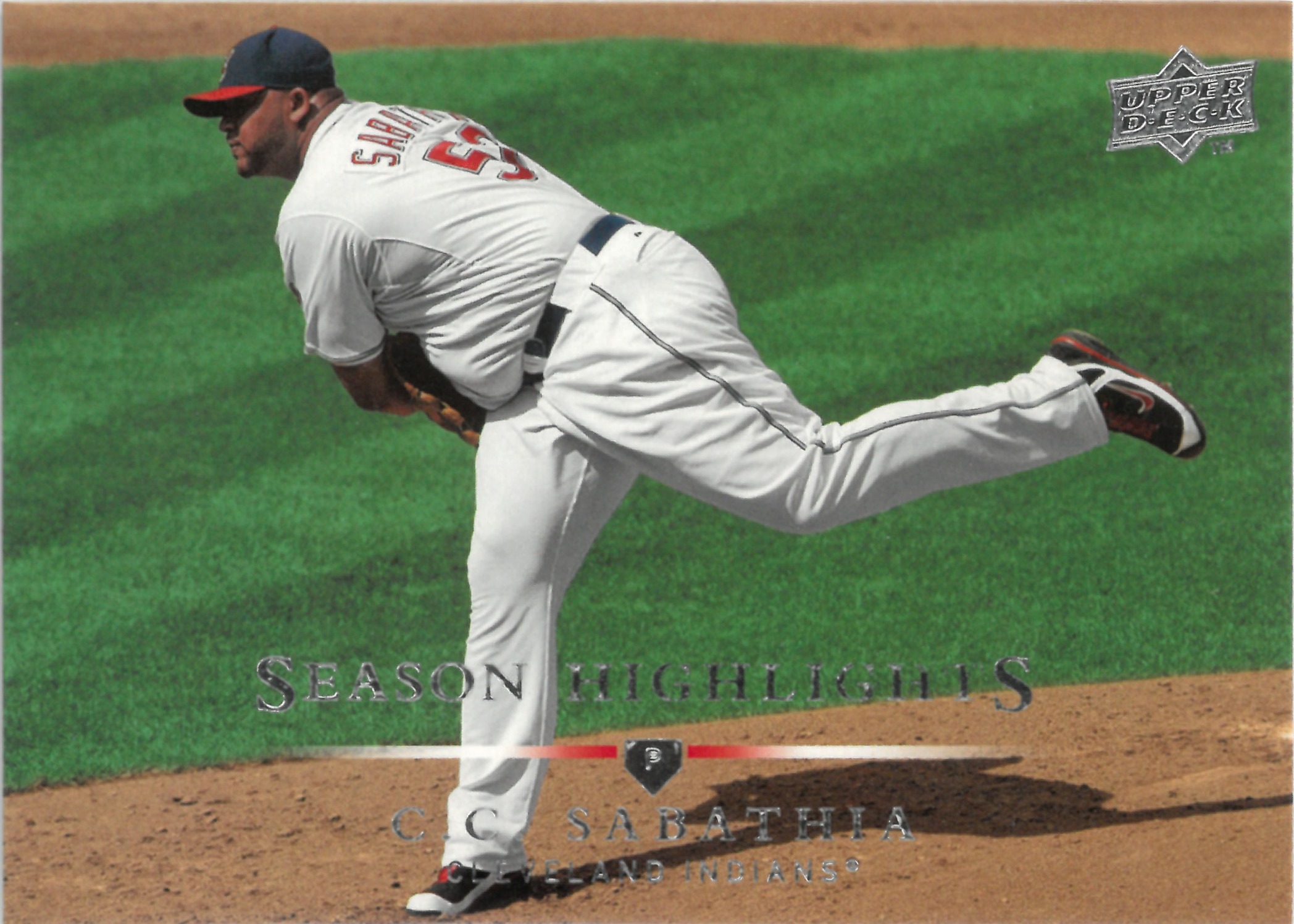 2008 Upper Deck "C.C. Sabathia" #783(CC・サバシア)