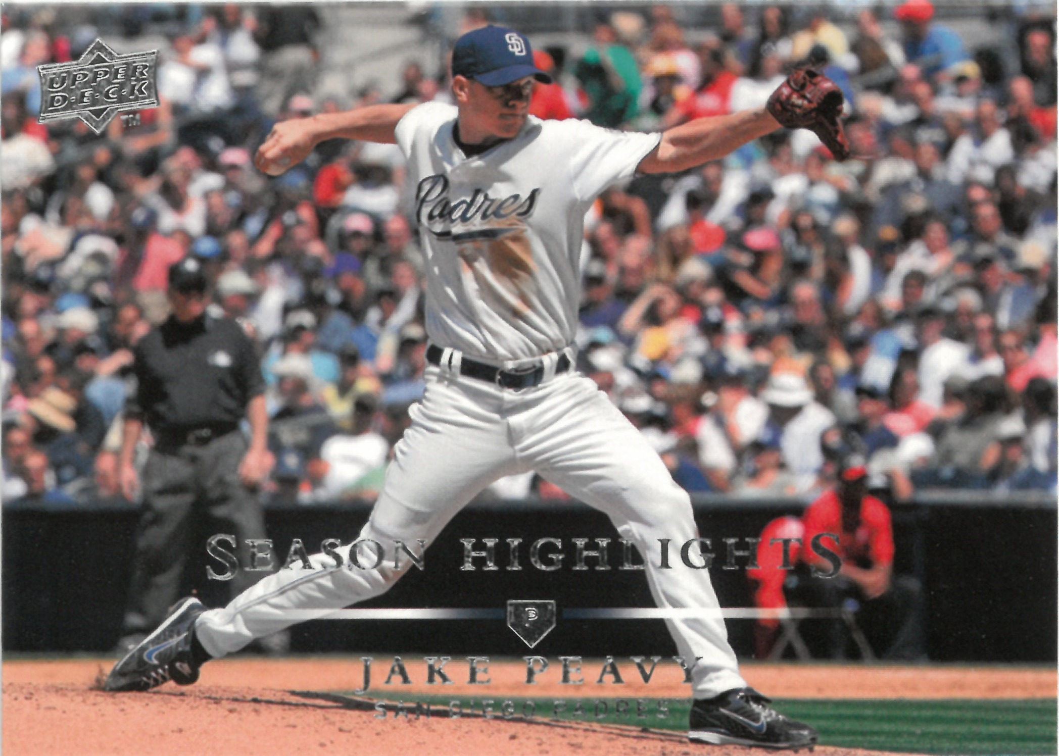 2008 Upper Deck "Jake Peavy" #788(ジェイク・ピービー)