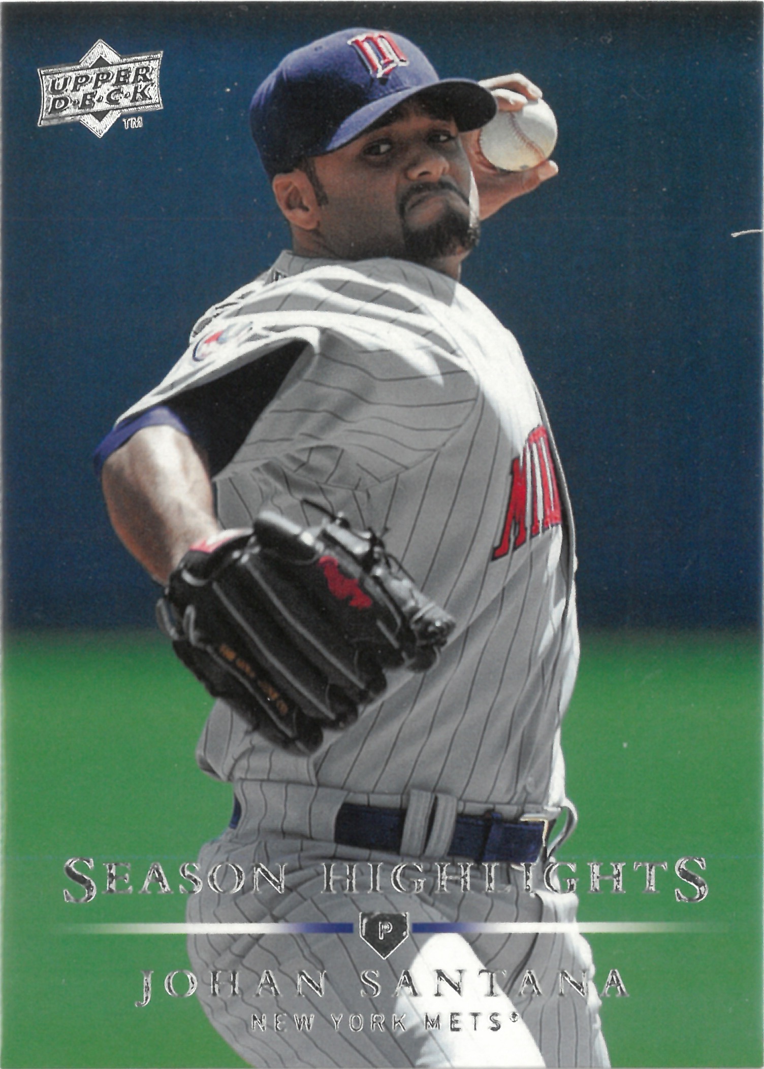 2008 Upper Deck "Johan Santana" #791(ヨハン・サンタナ)