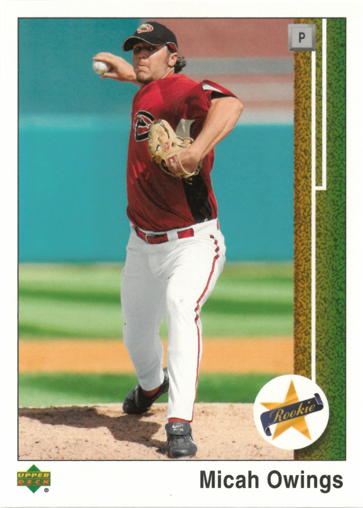 2007 Upper Deck "Micah Owings" #89-MO(マイカ・オーウィングス)