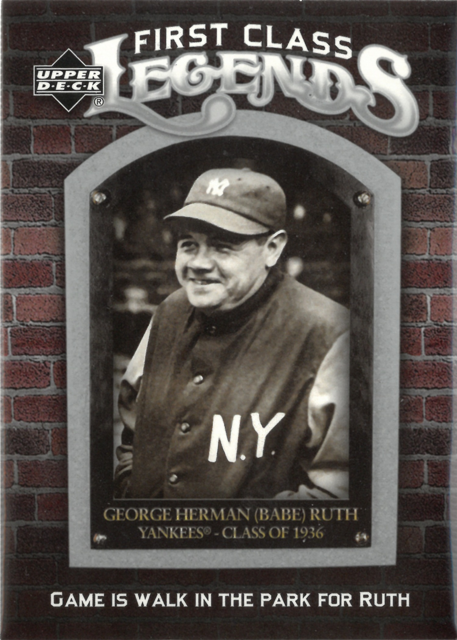 2006 Upper Deck "Babe Ruth" #FCL-2(ベーブ・ルース)