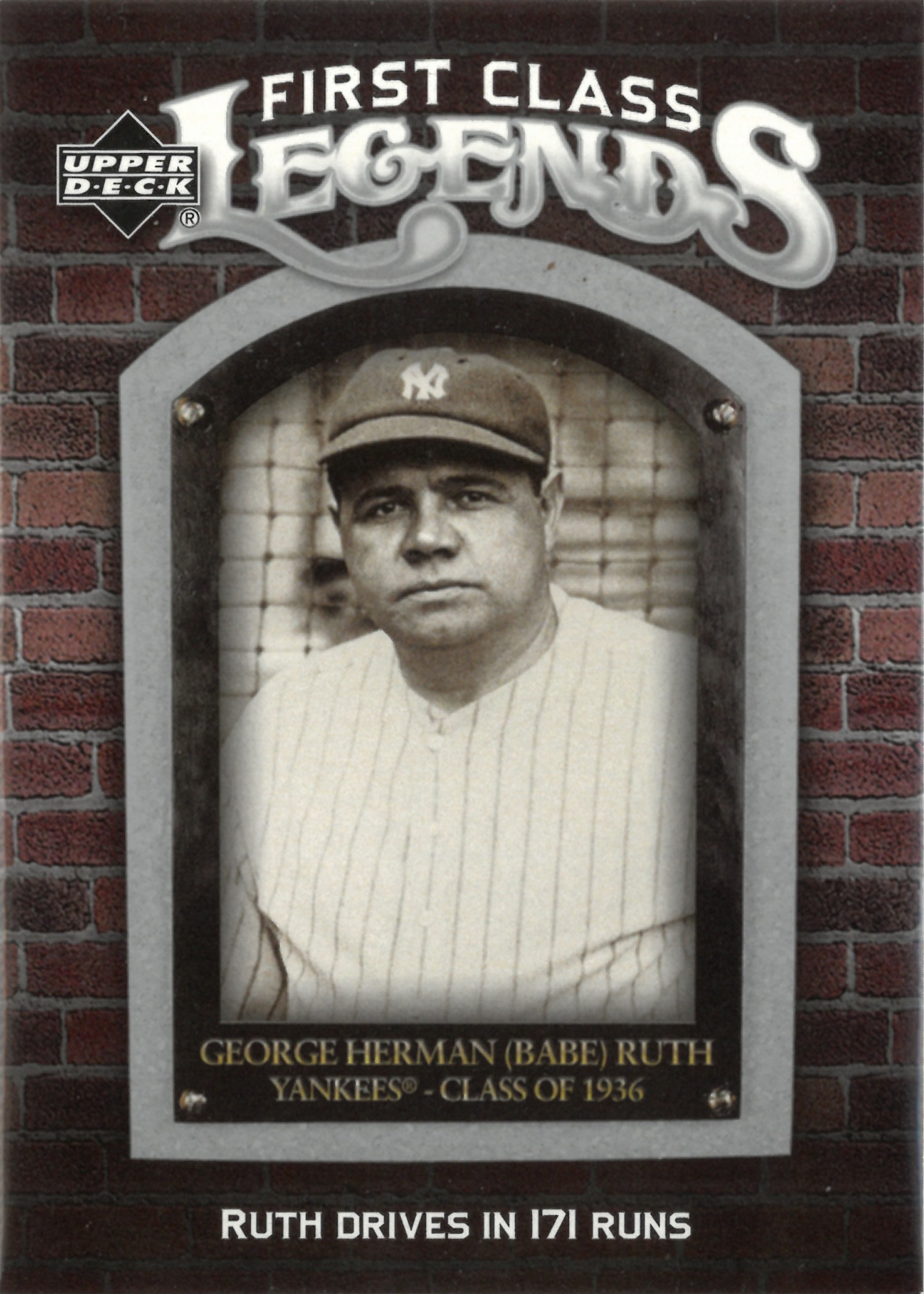 2006 Upper Deck "Babe Ruth" #FCL-11(ベーブ・ルース)