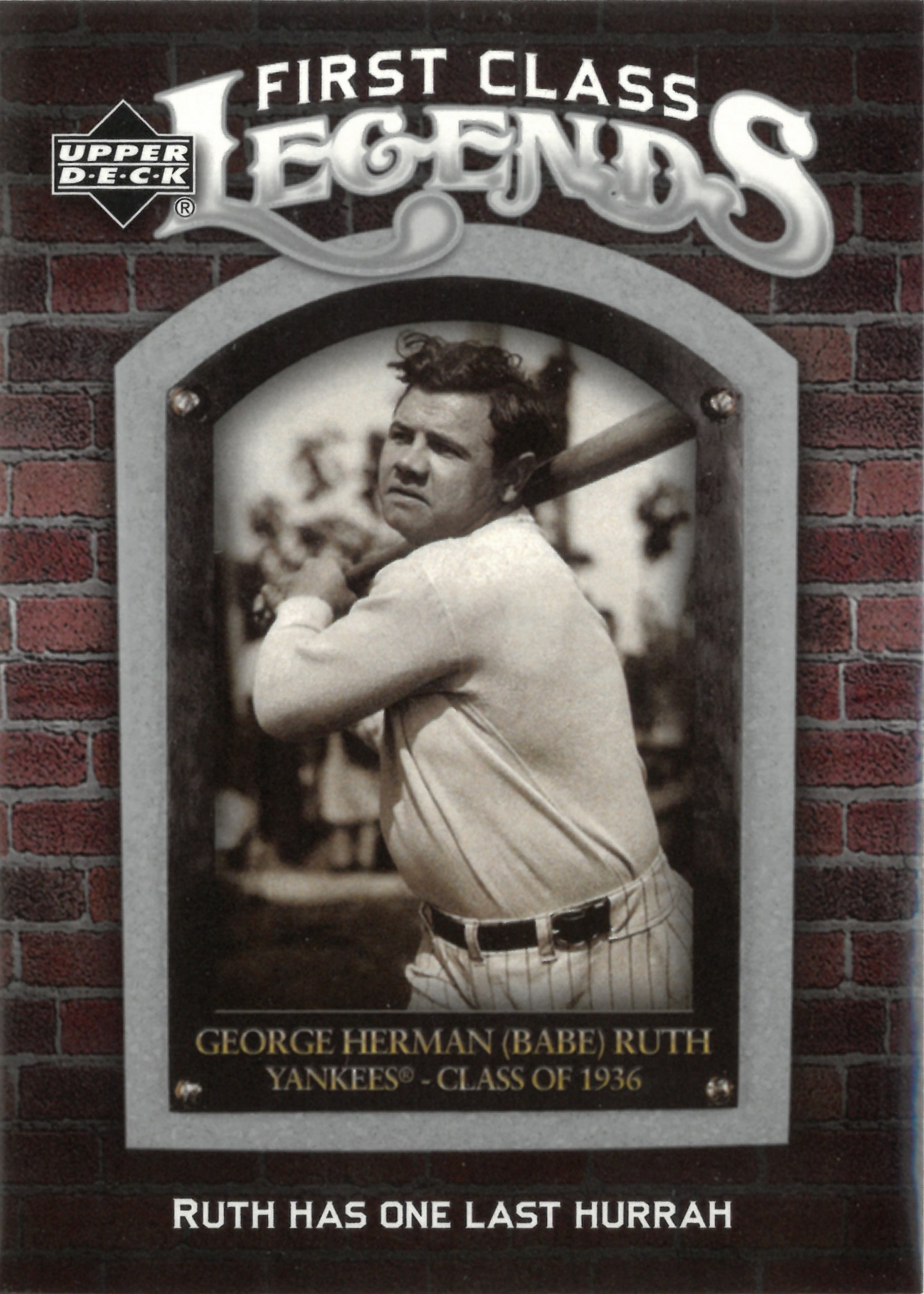 2006 Upper Deck "Babe Ruth" #FCL-16(ベーブ・ルース)