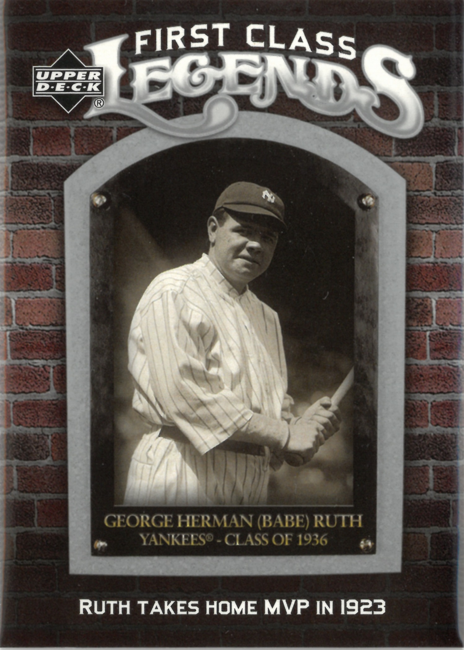 2006 Upper Deck "Babe Ruth" #FCL-17(ベーブ・ルース)