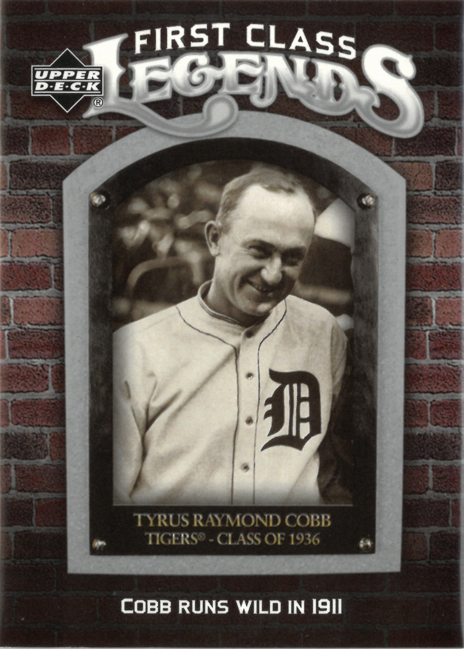 2006 Upper Deck "Turus Raymond Cobb" #FCL-24(タイ・カッブ)