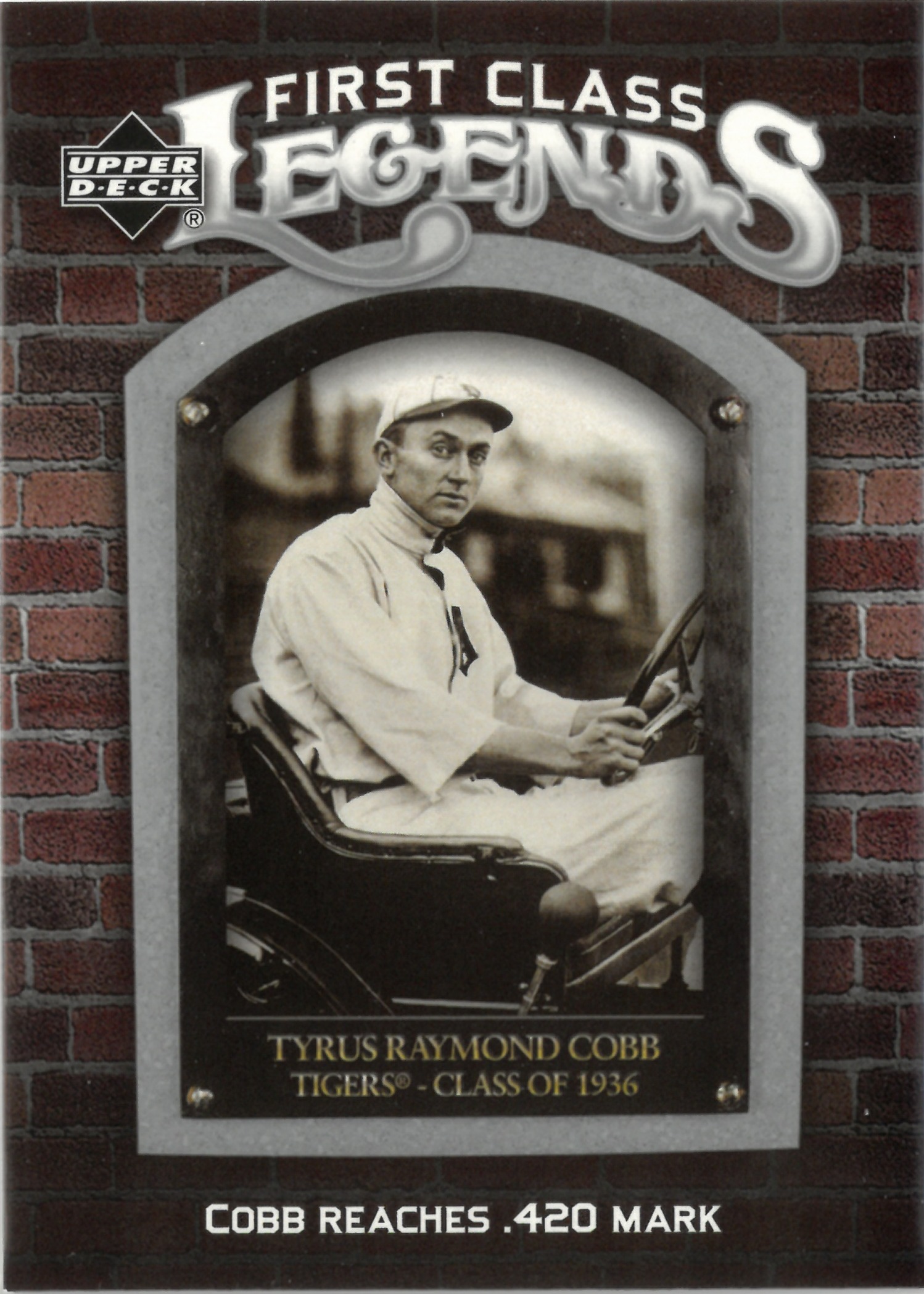 2006 Upper Deck "Turus Raymond Cobb" #FCL-27(タイ・カッブ)