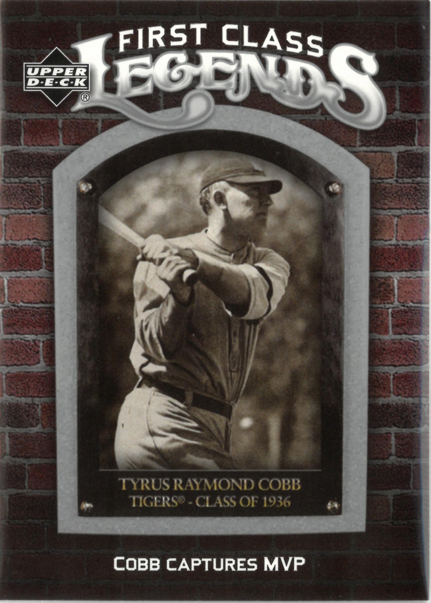 2006 Upper Deck "Turus Raymond Cobb" #FCL-28(タイ・カッブ)