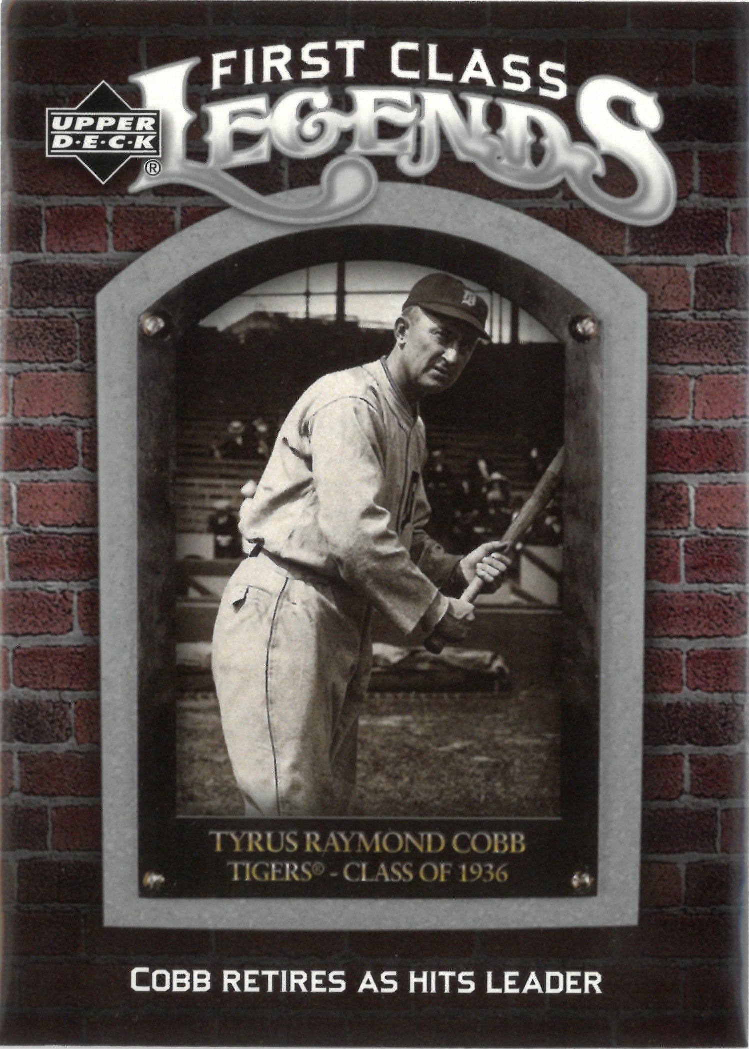 2006 Upper Deck "Turus Raymond Cobb" #FCL-34(タイ・カッブ)