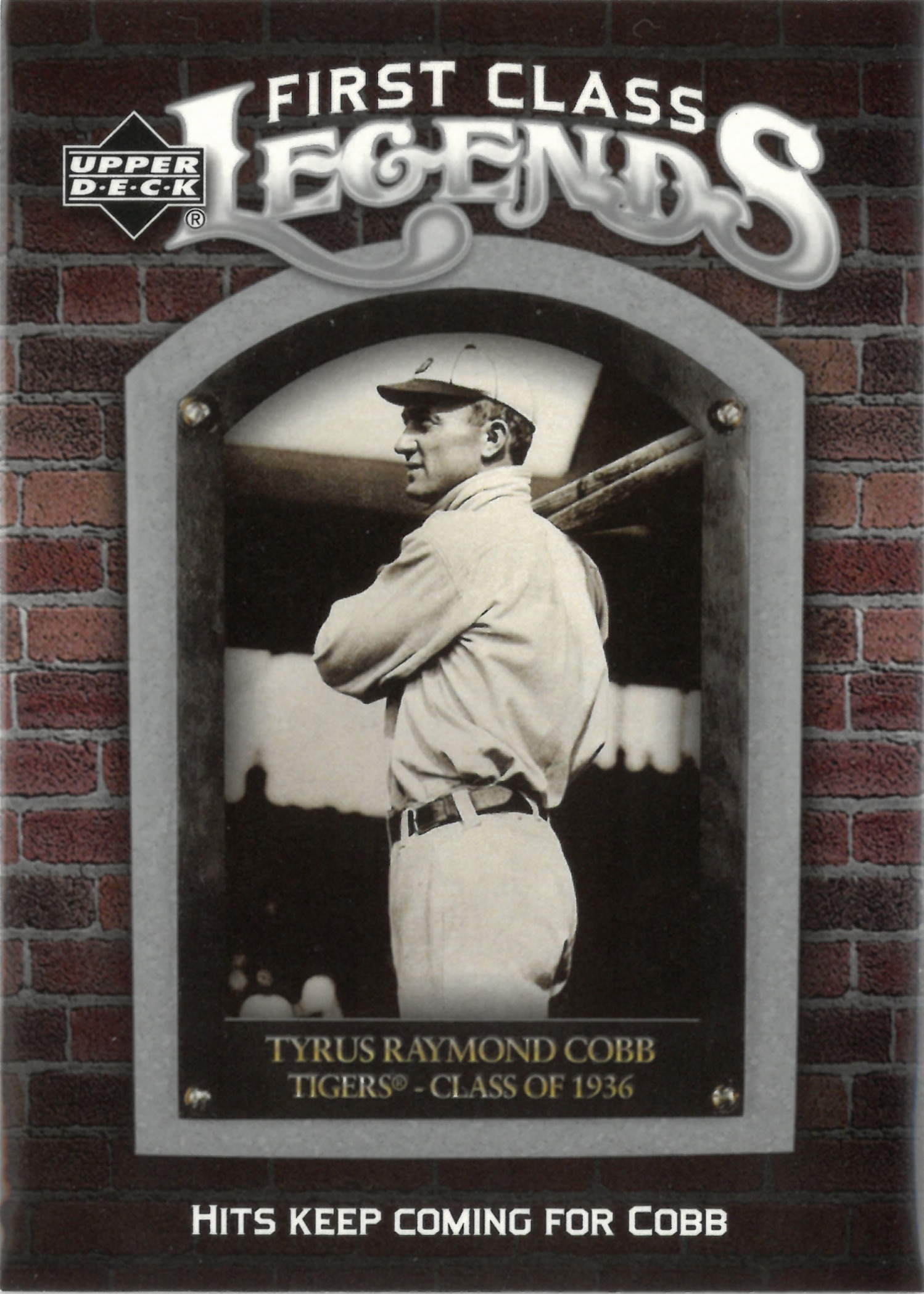2006 Upper Deck "Turus Raymond Cobb" #FCL-30(タイ・カッブ)