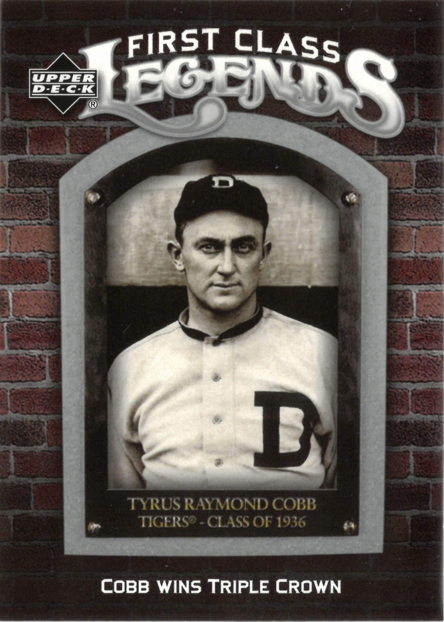 2006 Upper Deck "Turus Raymond Cobb" #FCL-37(タイ・カッブ)