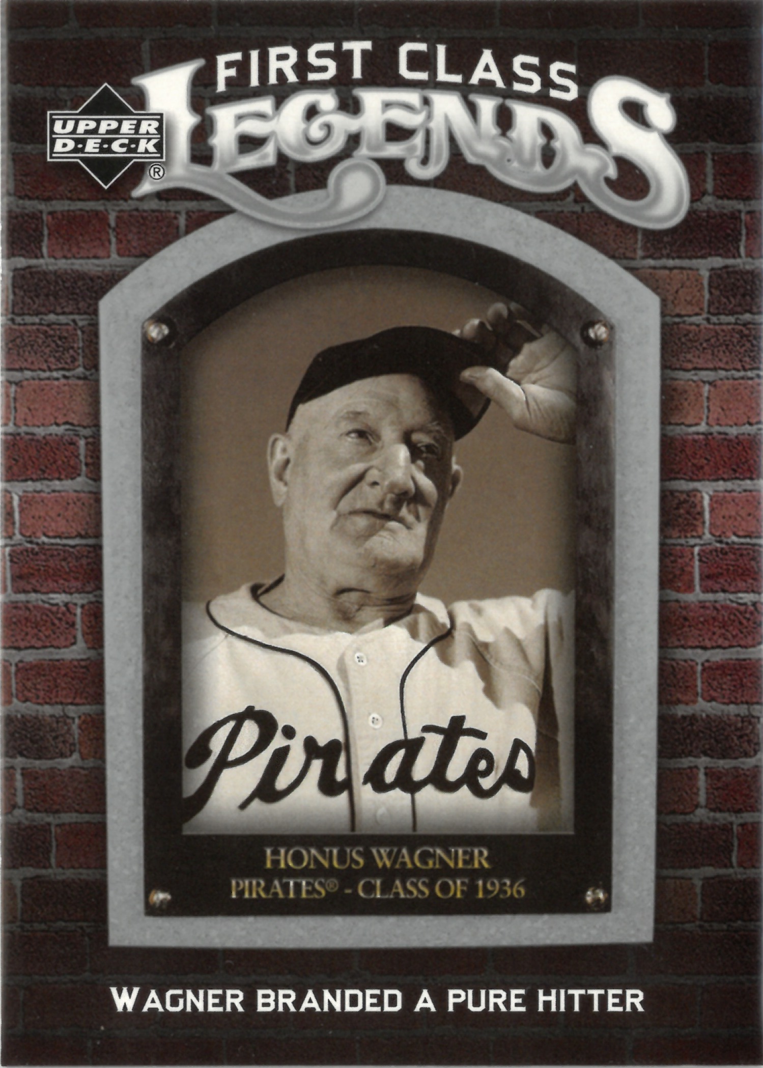 2006 Upper Deck "Honus Wagner" #FCL-52(ホーナス・ワグナー)