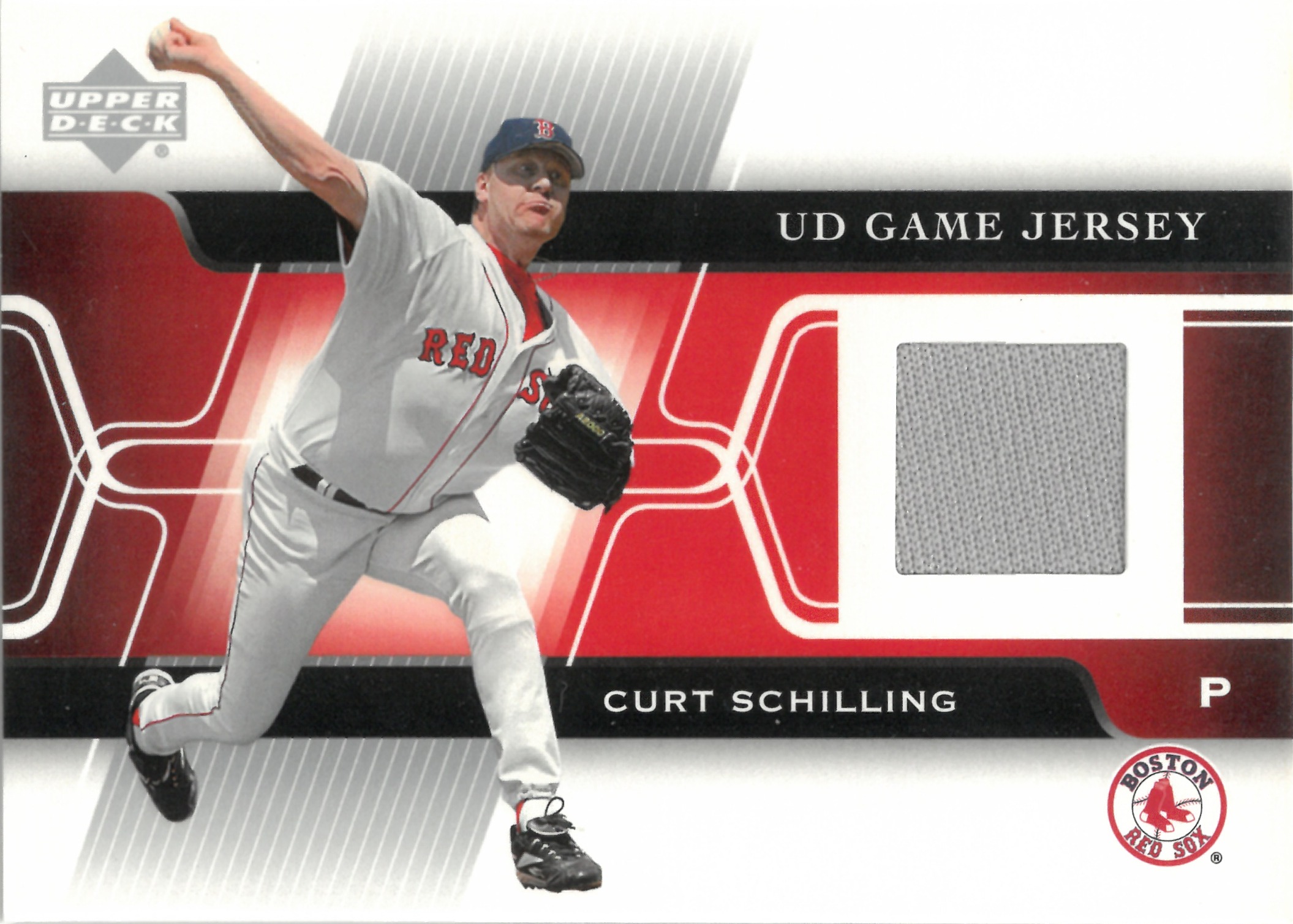 2005 Upper Deck "Curt Schilling" Relic #GJ-CS(カート・シリング)