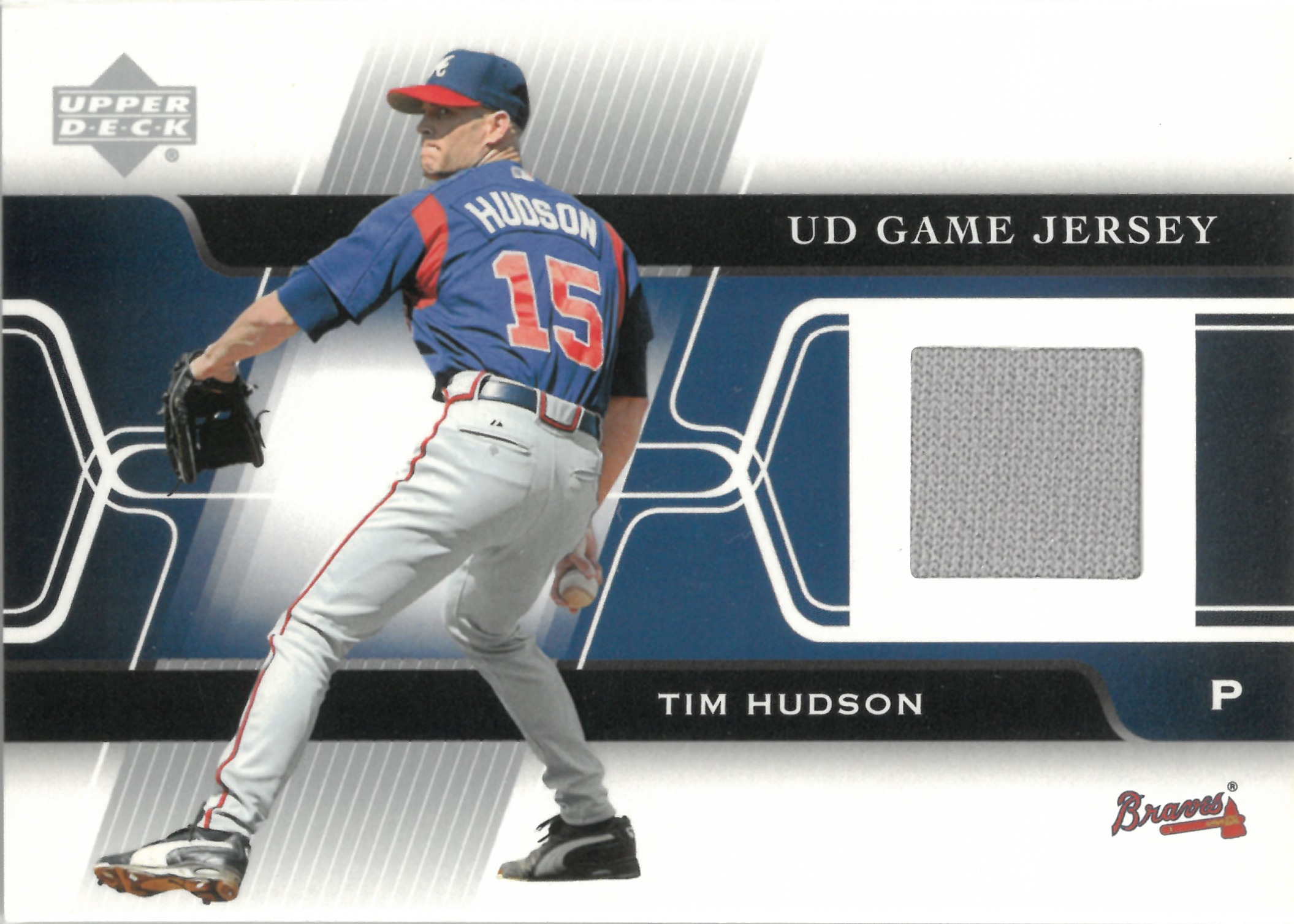 2005 Upper Deck "Tim Hudson" Relic #GJ-TH(ティム・ハドソン)
