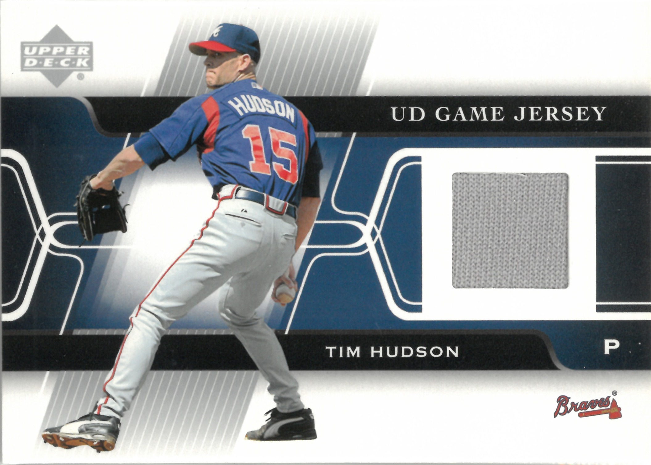 2005 Upper Deck "Tim Hudson" Relic #GJ-TH(ティム・ハドソン)
