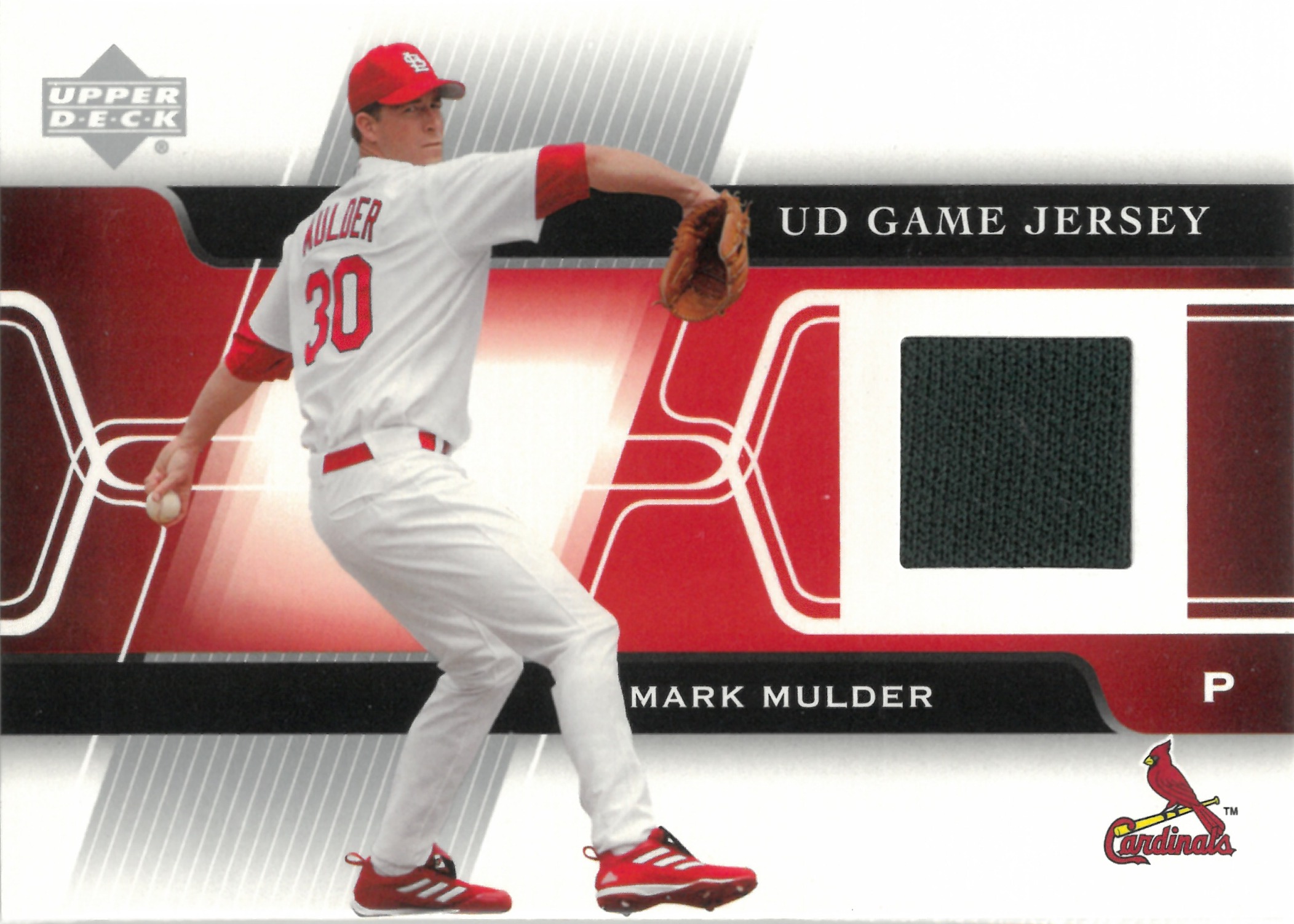 2005 Upper Deck "Mark Mulder" Relic #GJ-MM(マーク・マルダー)