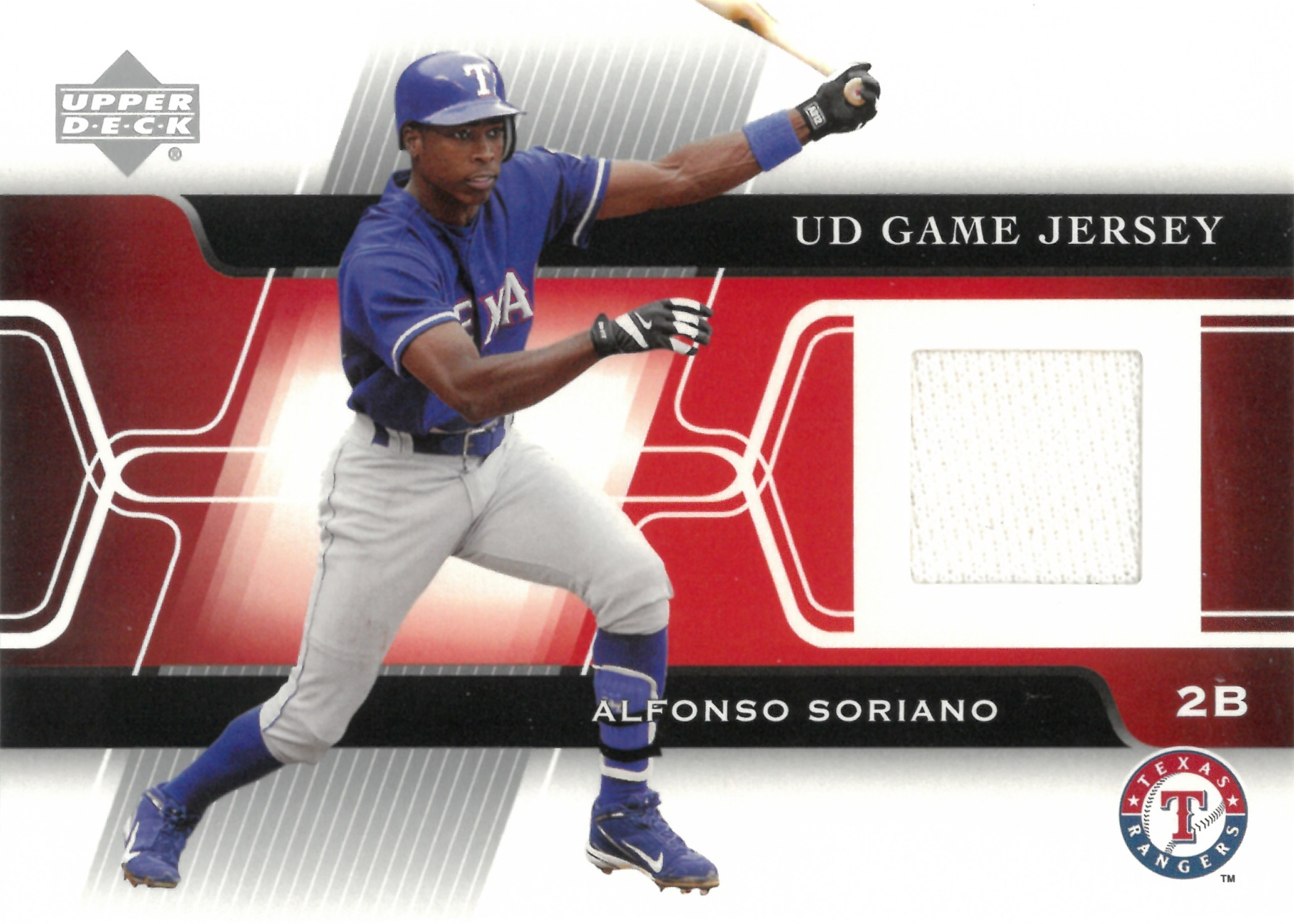 2005 Upper Deck "Alfonso Soriano" Relic #GJ-AS(アルフォンソ・ソリアーノ)