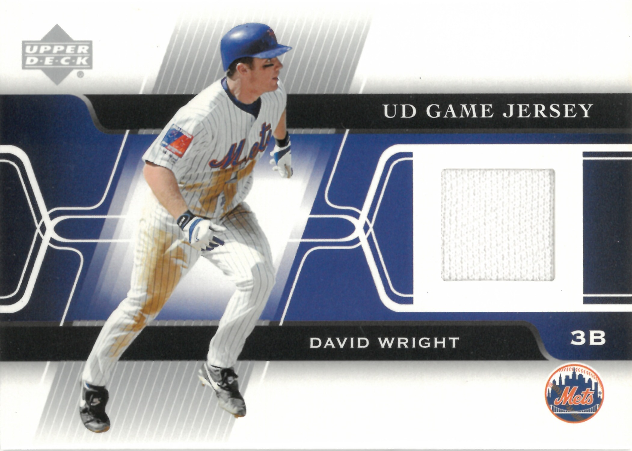 2005 Upper Deck "David Wright" Relic #GJ-DW(デビッド・ライト)