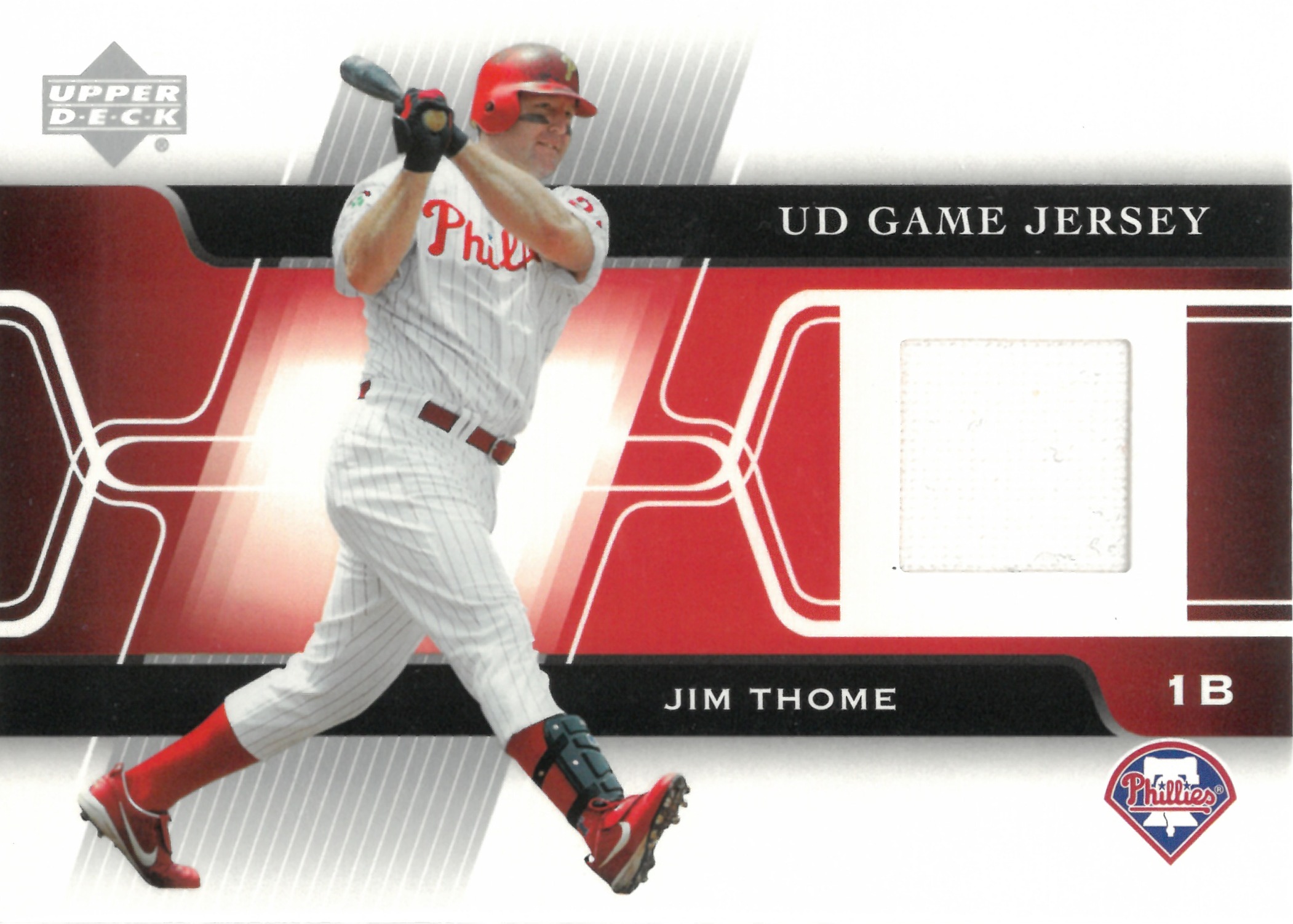 2005 Upper Deck "Jim Thome" Relic #GJ-JT(ジム・トーミ)