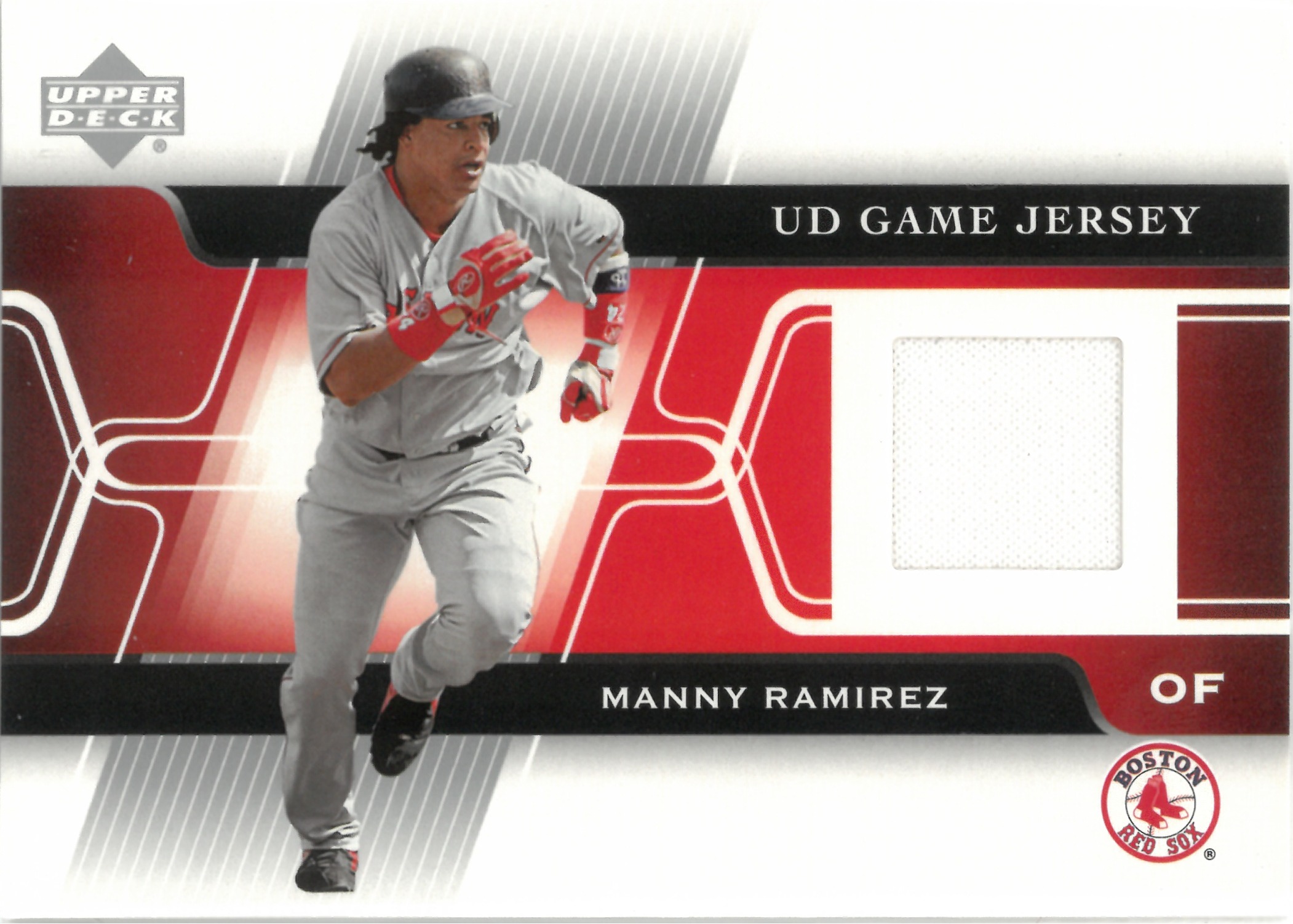 2005 Upper Deck "Manny Ramirez" Relic #GJ-MR(マニー・ラミレス)
