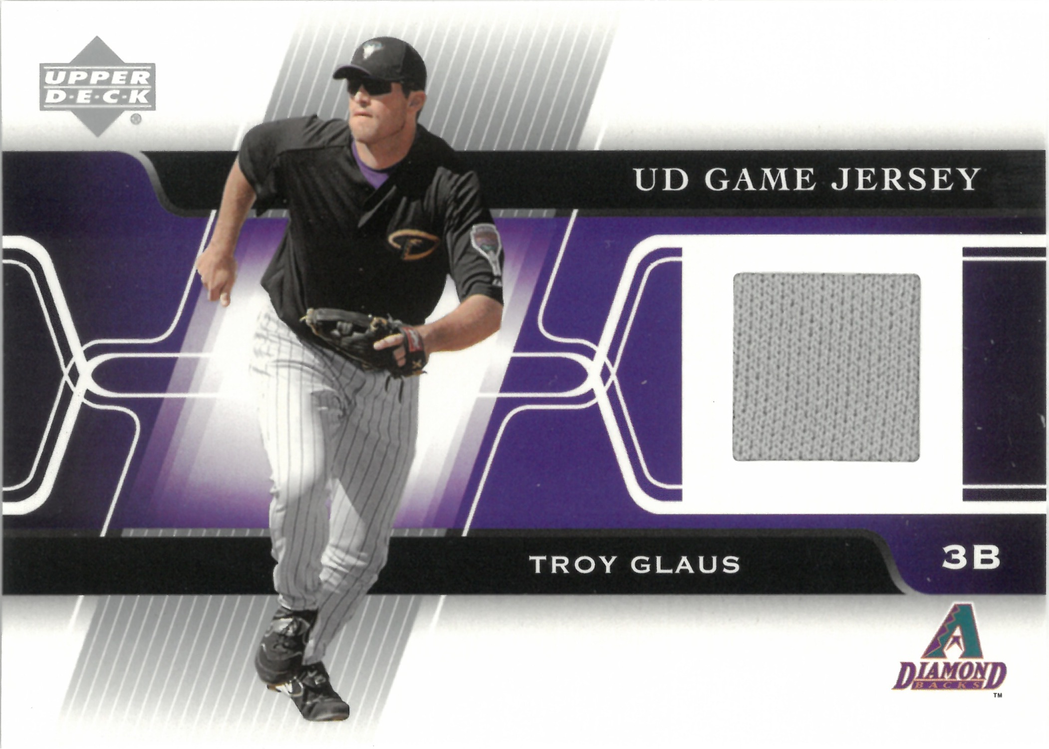 2005 Upper Deck "Troy Glaus" Relic #GJ-TG(トロイ・グロース)
