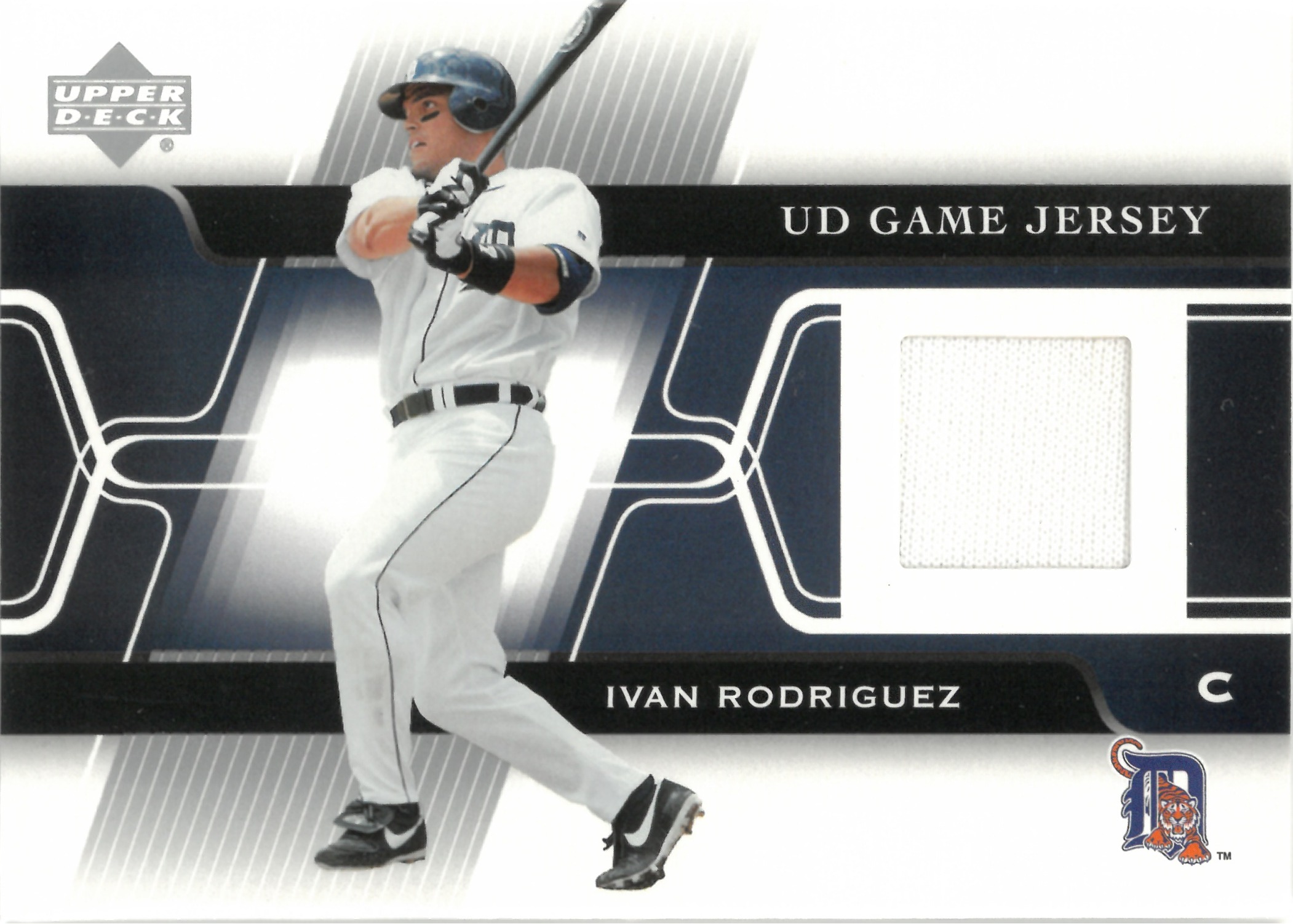 2005 Upper Deck "Ivan Rodriguez" Relic #GJ-IR(イバン・ロドリゲス)