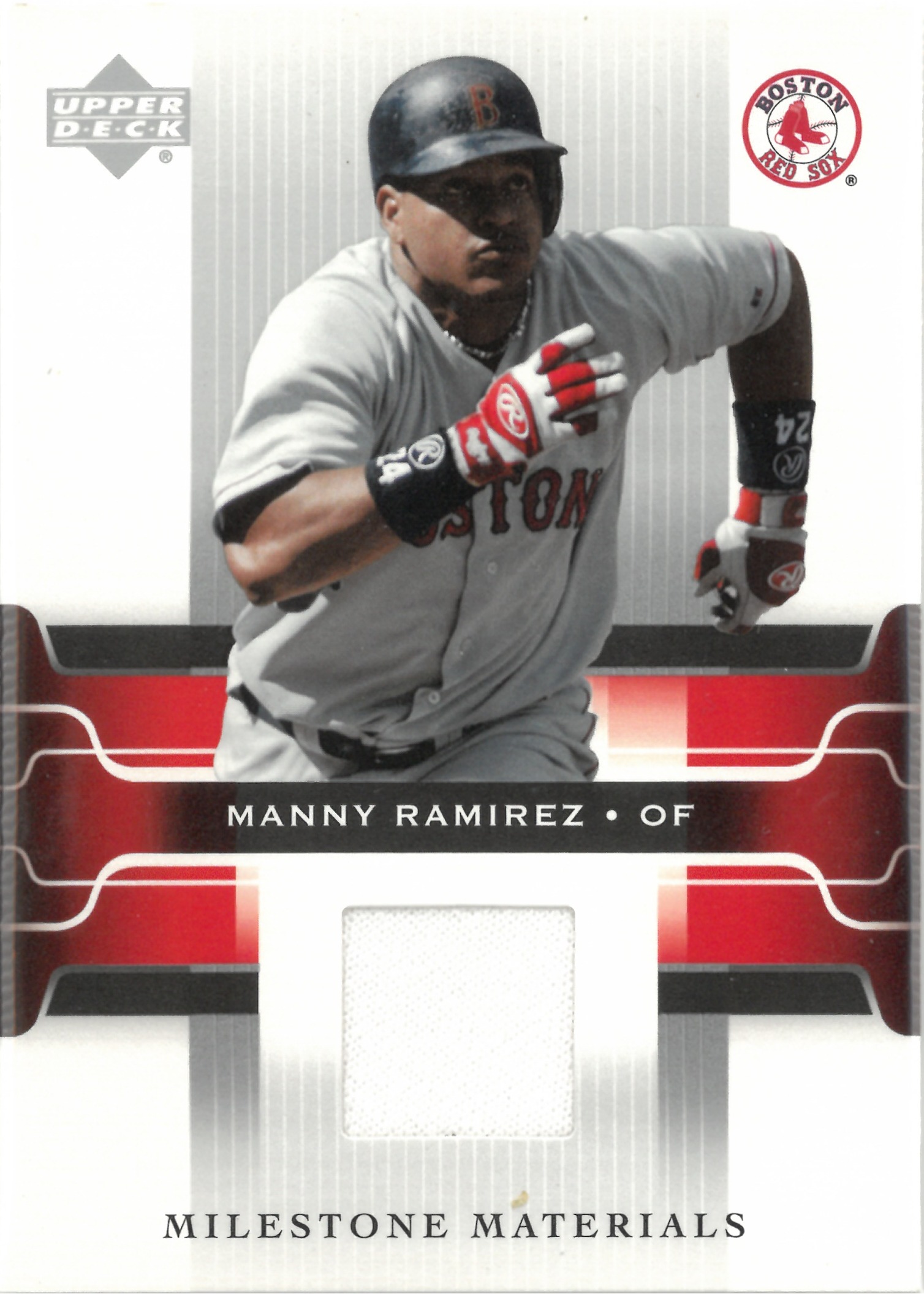 2005 Upper Deck "Manny Ramirez" Relic #MM-MR(マニー・ラミレス)