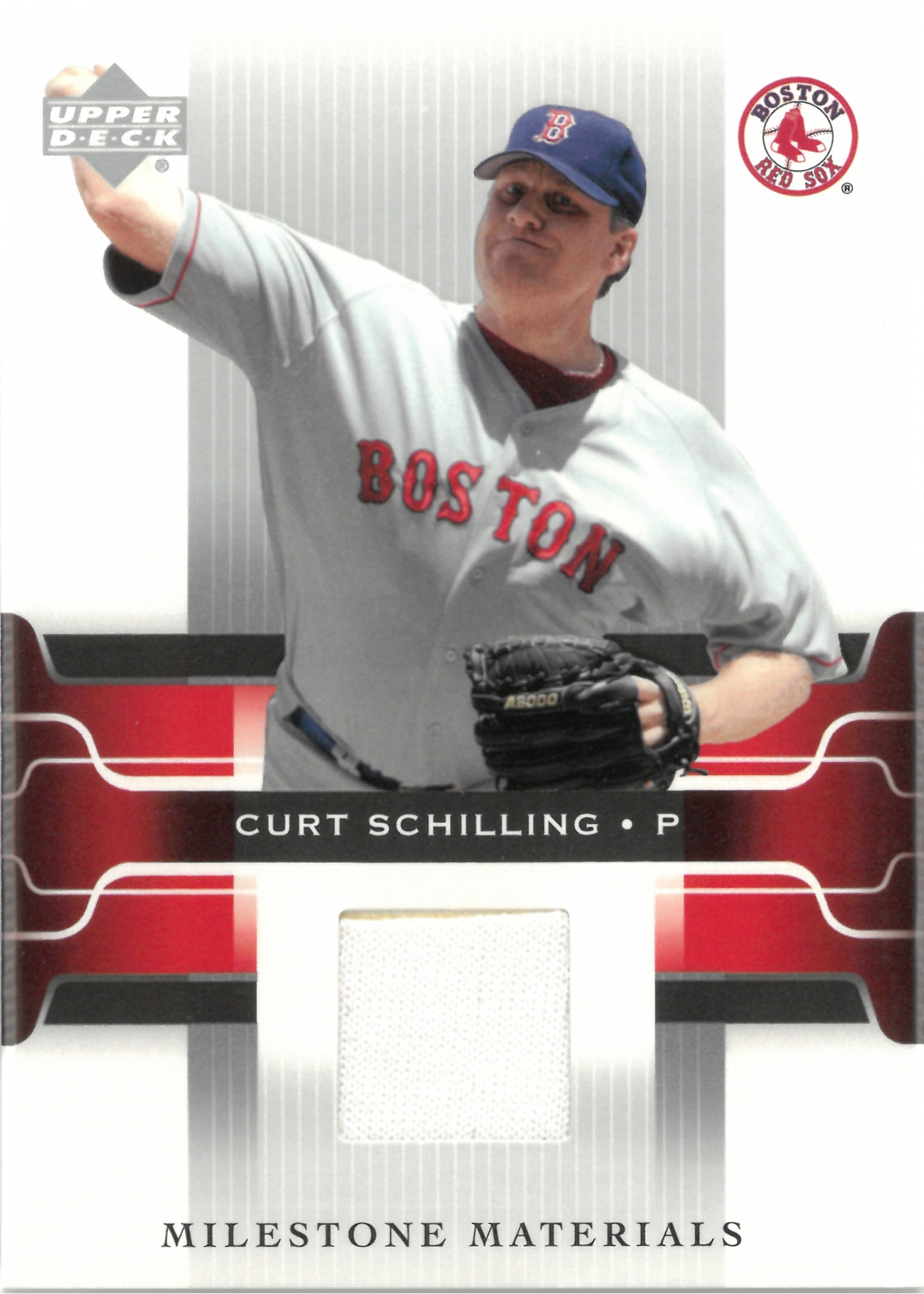 2005 Upper Deck "Curt Schilling" Relic #MM-CS(カート・シリング)