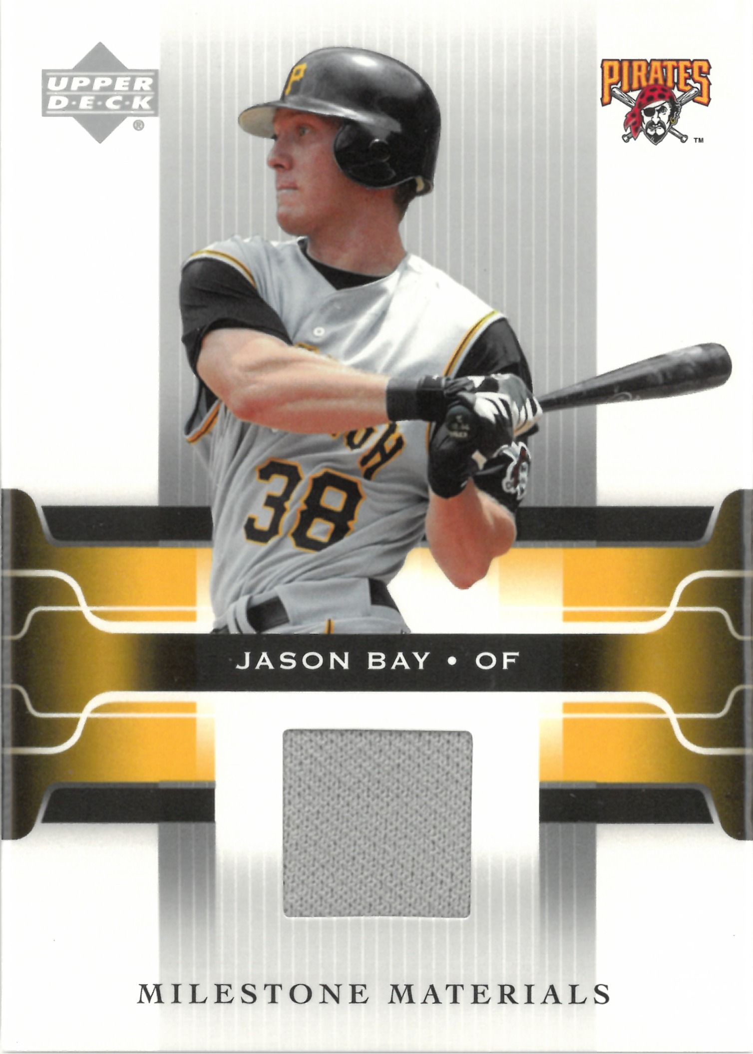 2005 Upper Deck "Jason Bay" Relic #MM-JB(ジェイソン・ベイ)