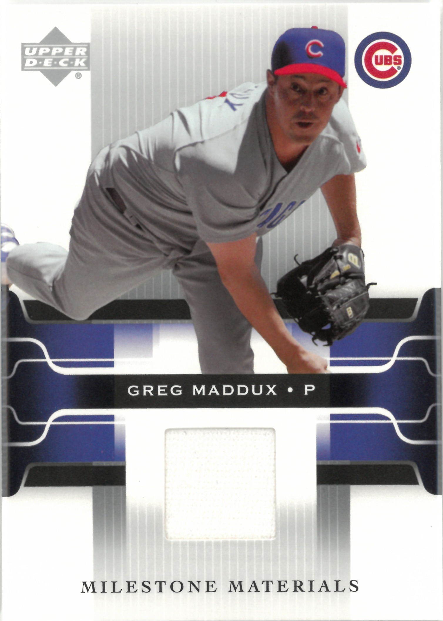 2005 Upper Deck "Greg Maddux" Relic #MM-GM(グレッグ・マダックス)