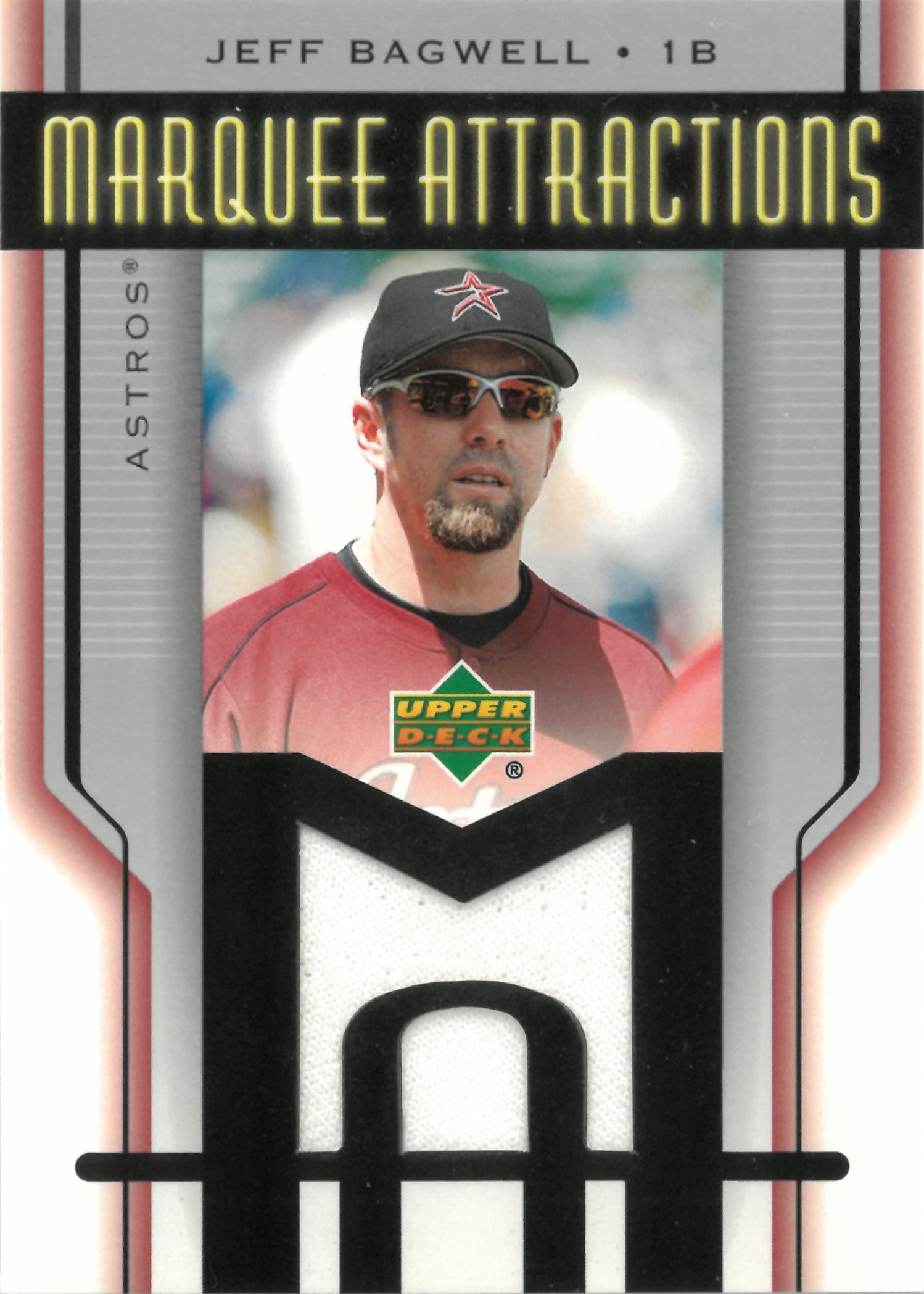 2004 Upper Deck "Jeff Bagwell" Relic #MA-JB(ジェフ・バグウェル)