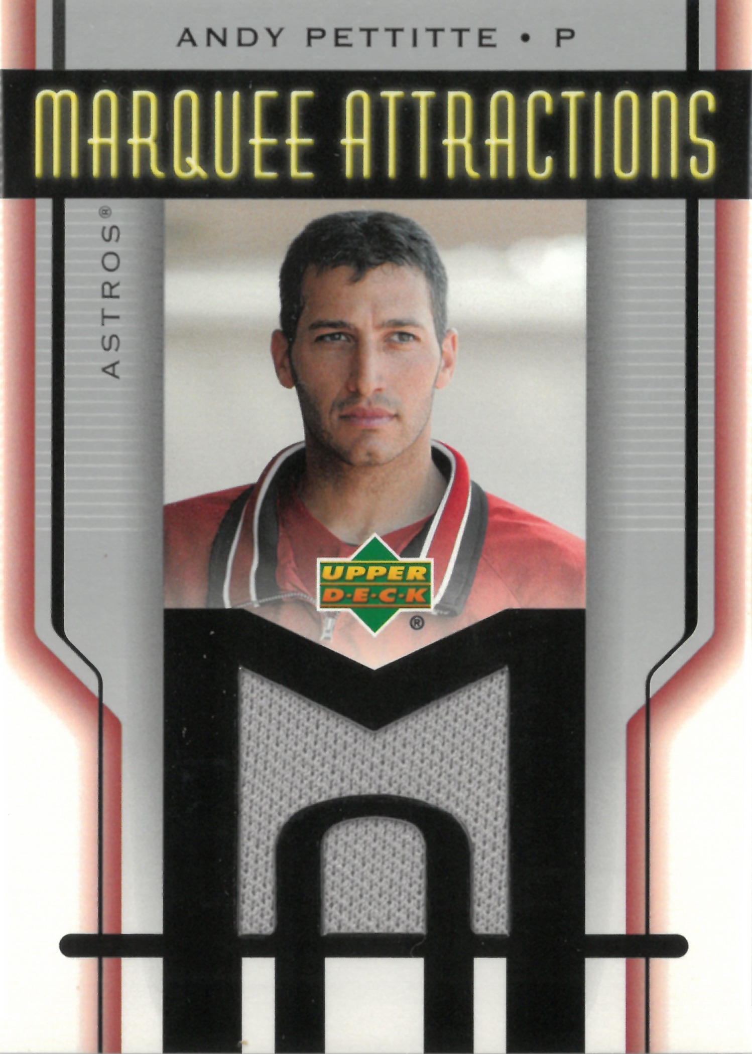 2004 Upper Deck "Andy Pettitte" Relic #MA-PE(アンディ・ペティット)