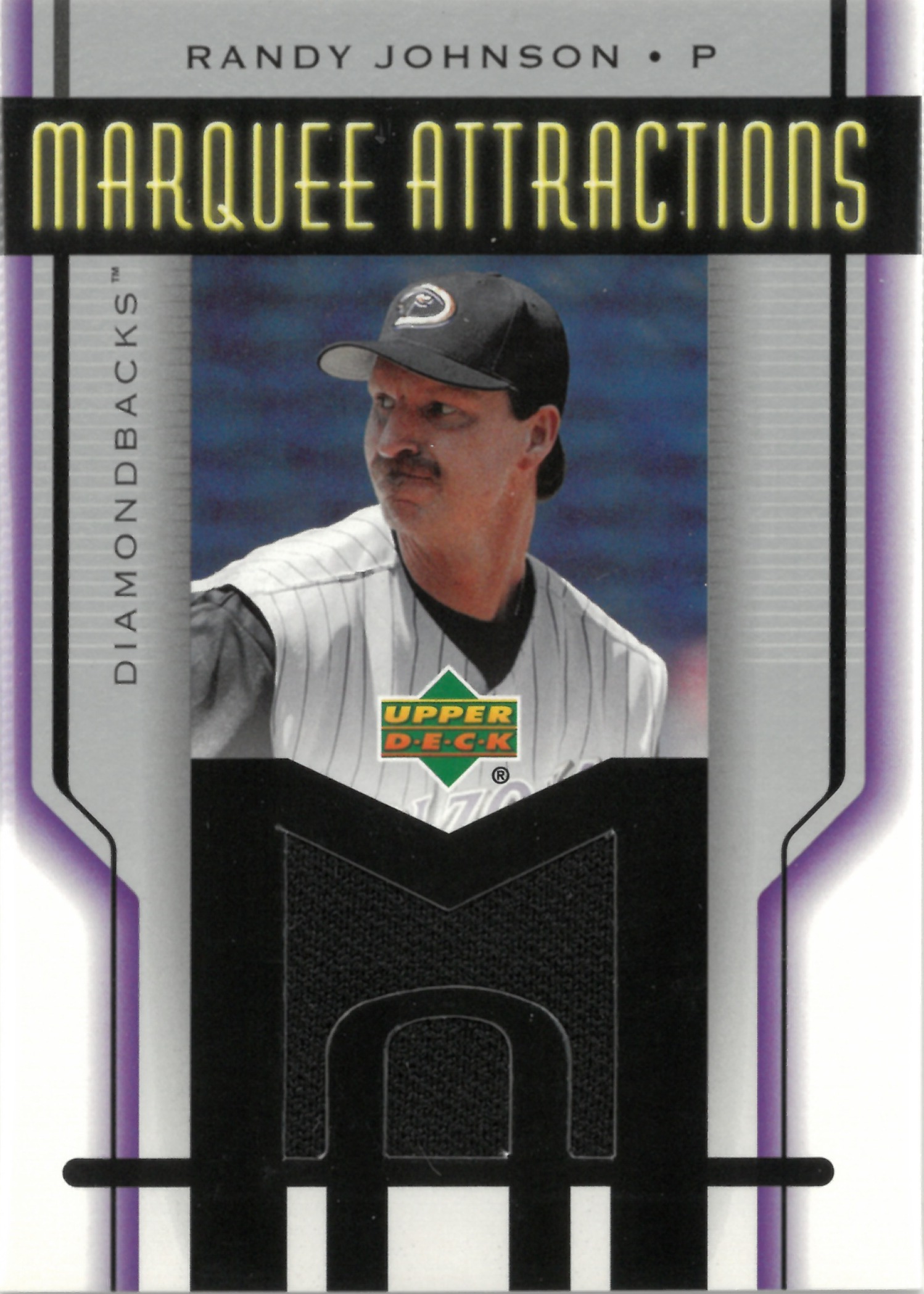 2004 Upper Deck "Randy Johnson" Relic #MA-RJ(ランディ・ジョンソン)