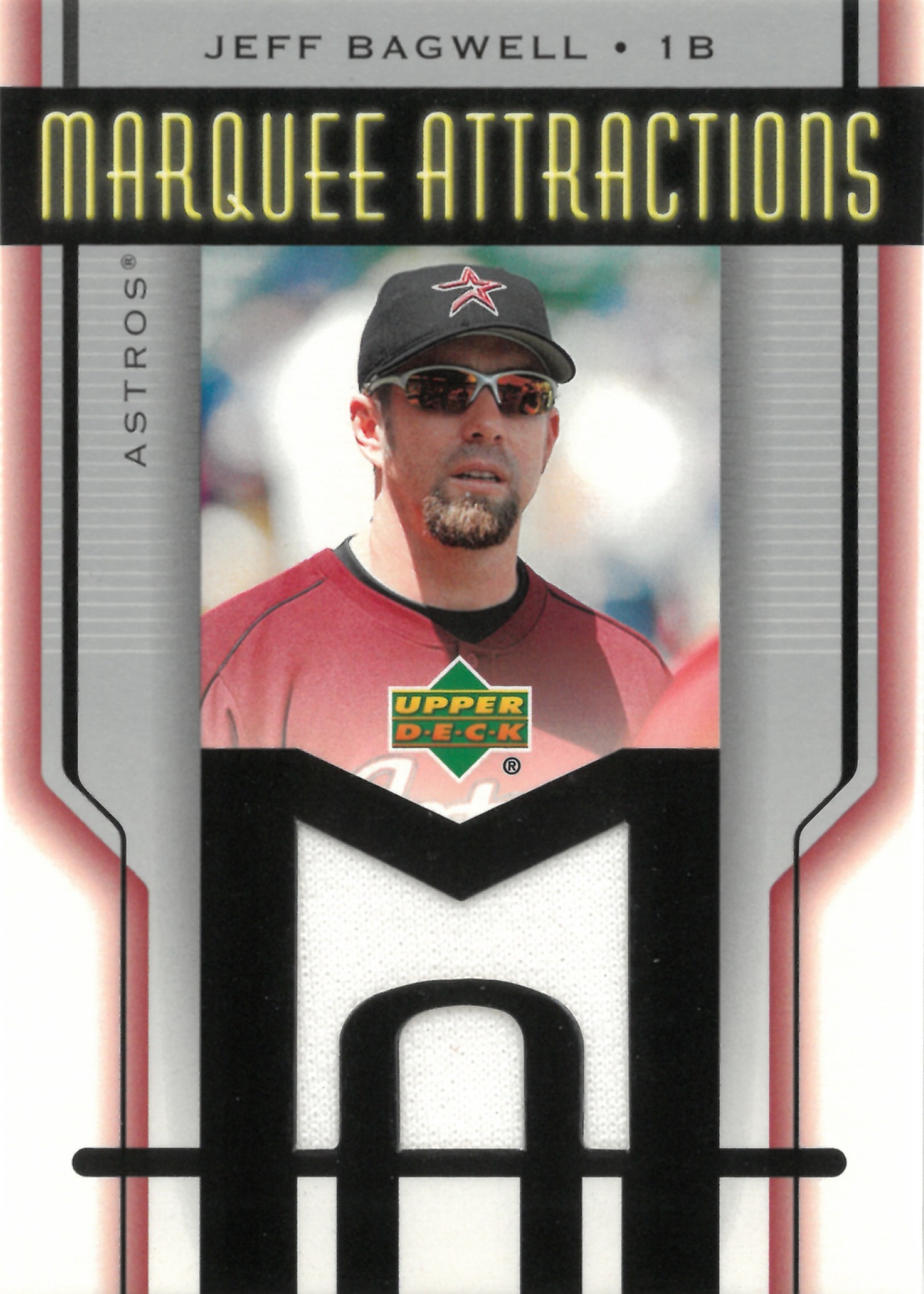 2004 Upper Deck "Jeff Bagwell" Relic #MA-JB(ジェフ・バグウェル)