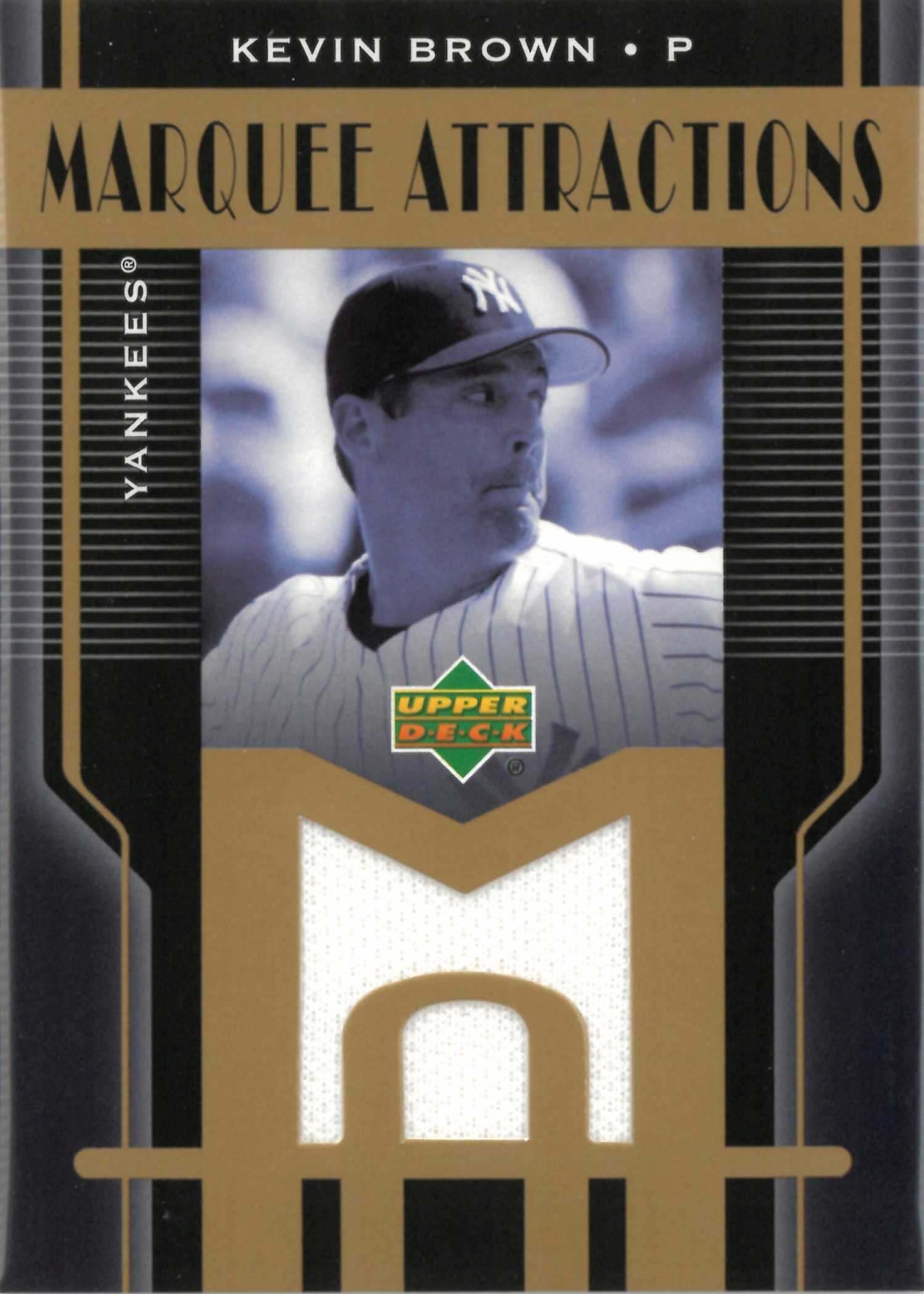 2004 Upper Deck "Kevin Brown" Relic #MA-KB(ケビン・ブラウン)