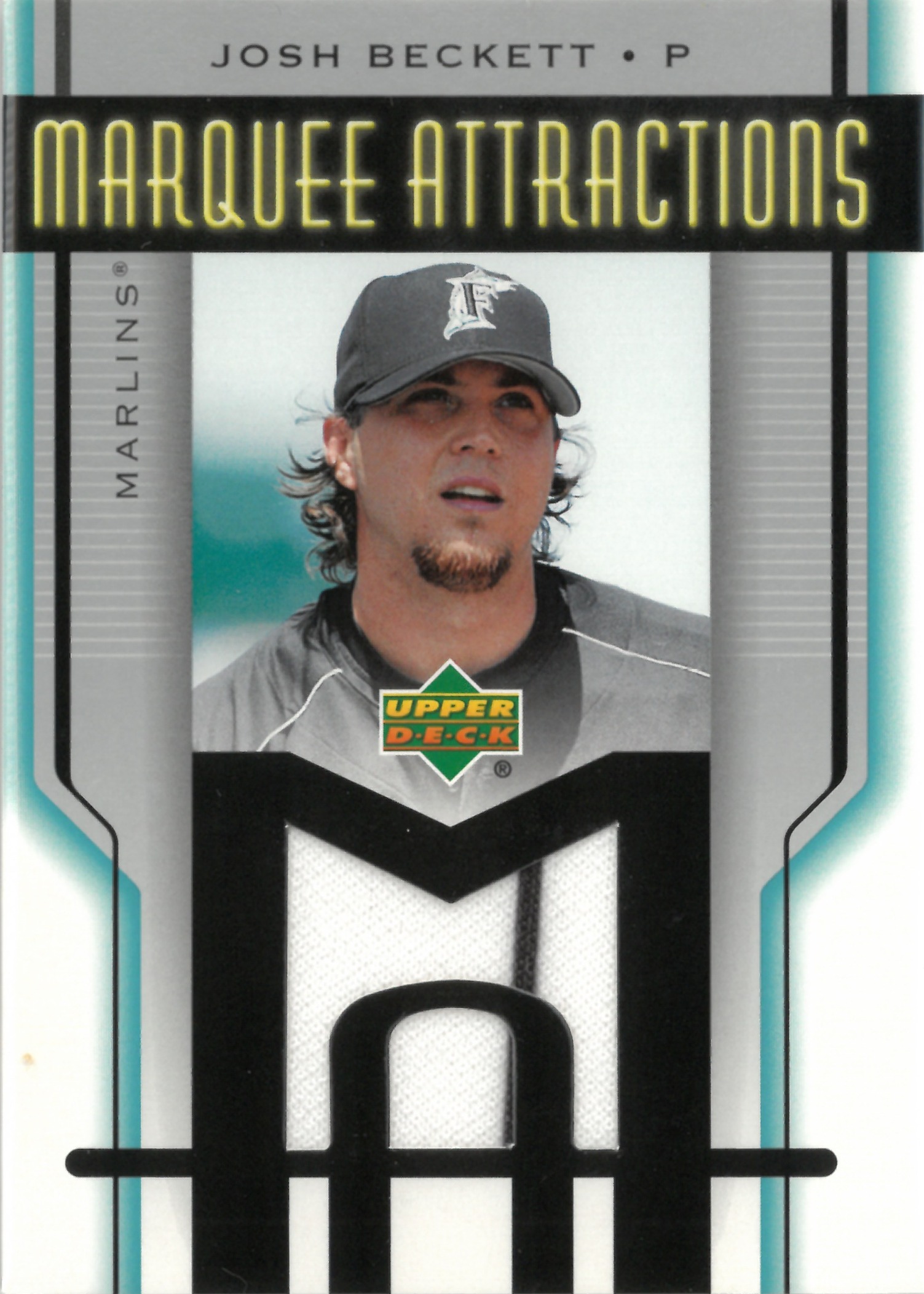 2004 Upper Deck "Josh Beckett" Relic #MA-BE(ジョシュ・ベケット)