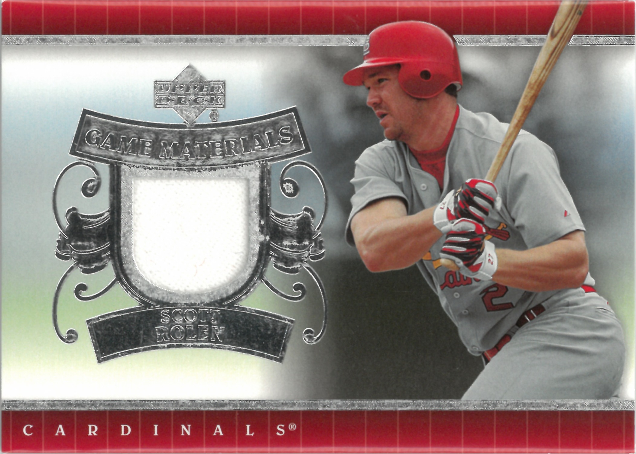 2007 Upper Deck "Curt Schilling" Relic #UD-CS(カート・シリング)