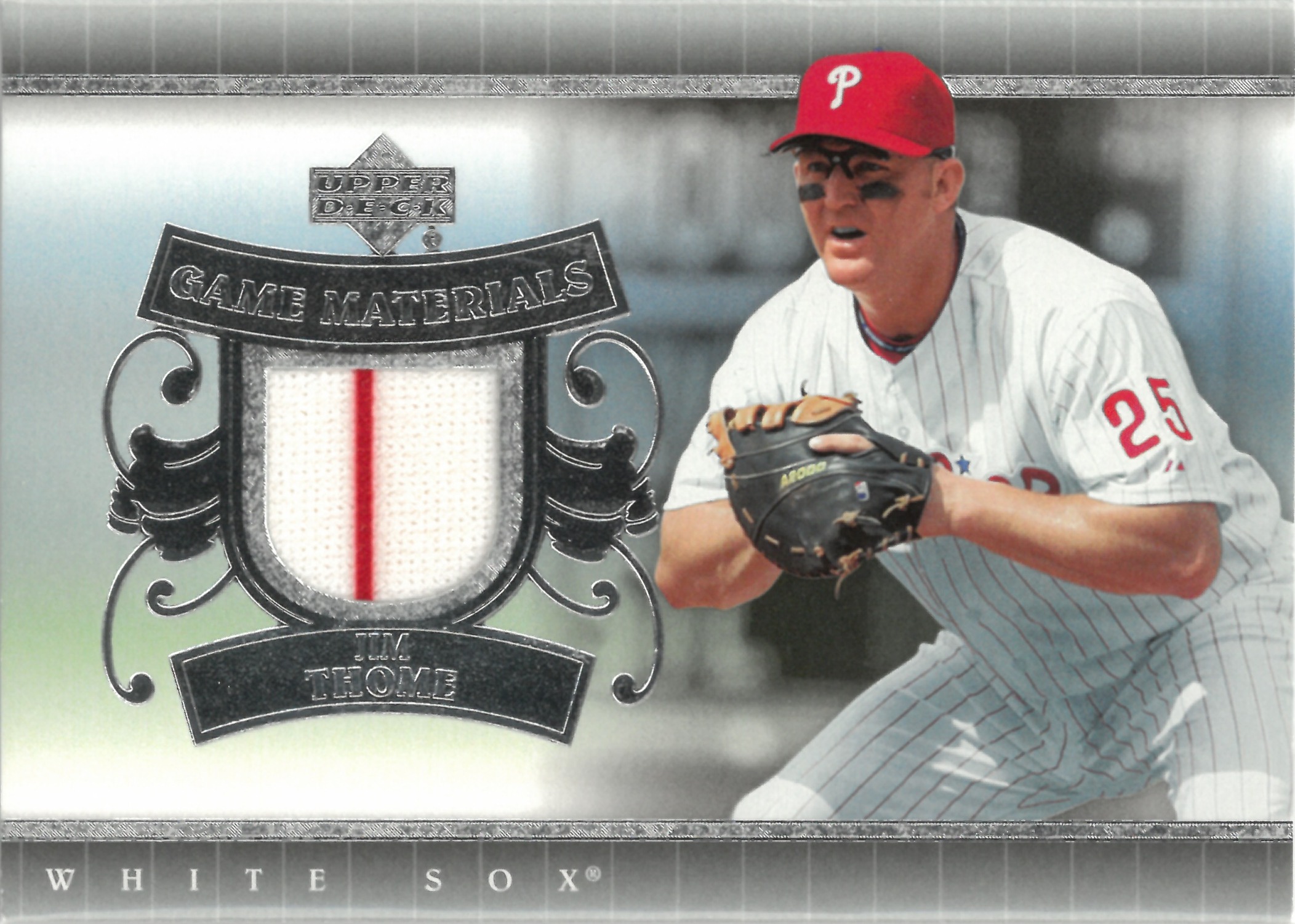 2007 Upper Deck "Jim Thome" Relic #UD-JT(ジム・トーミ)