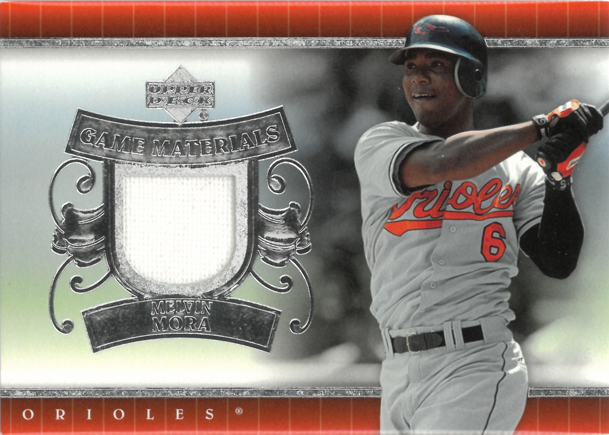 2007 Upper Deck "Melvin Mora" Relic #UD-MM(メルビン・モーラ)