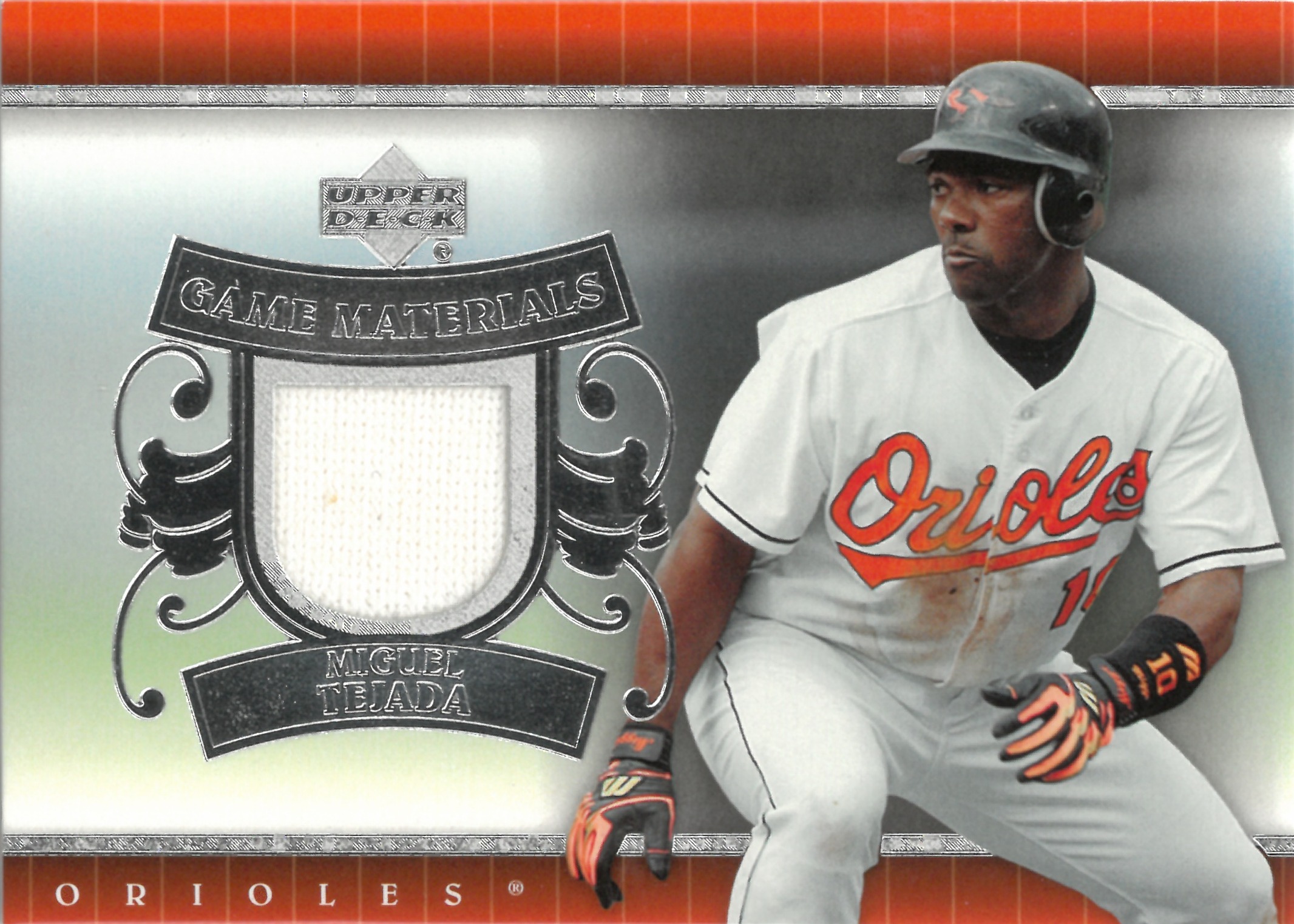 2007 Upper Deck "Miguel Tejada" Relic #UD-MT(ミゲル・テハダ)