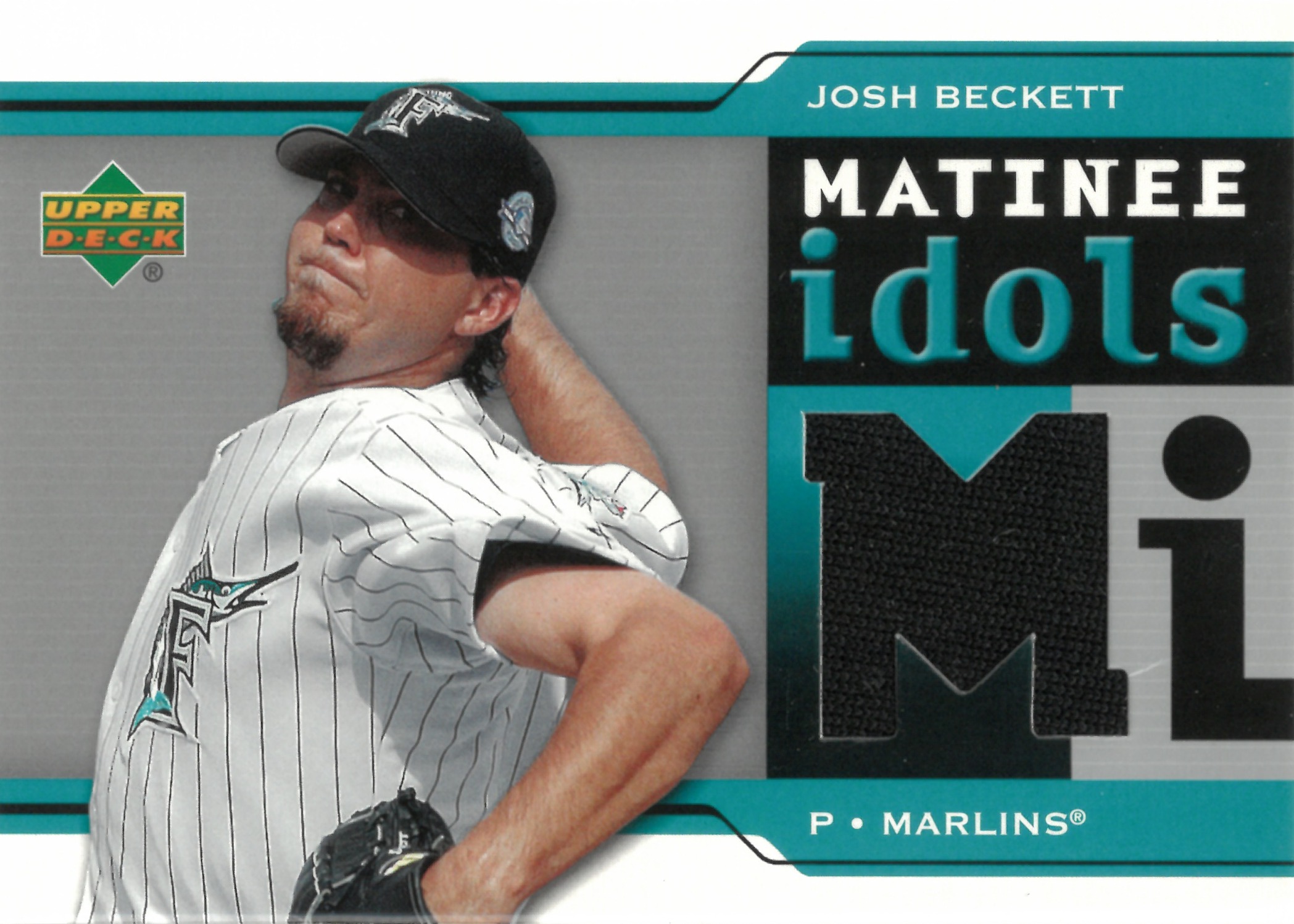 2004 Upper Deck "Josh Beckett" Relic #MI-BE(ジョシュ・ベケット)