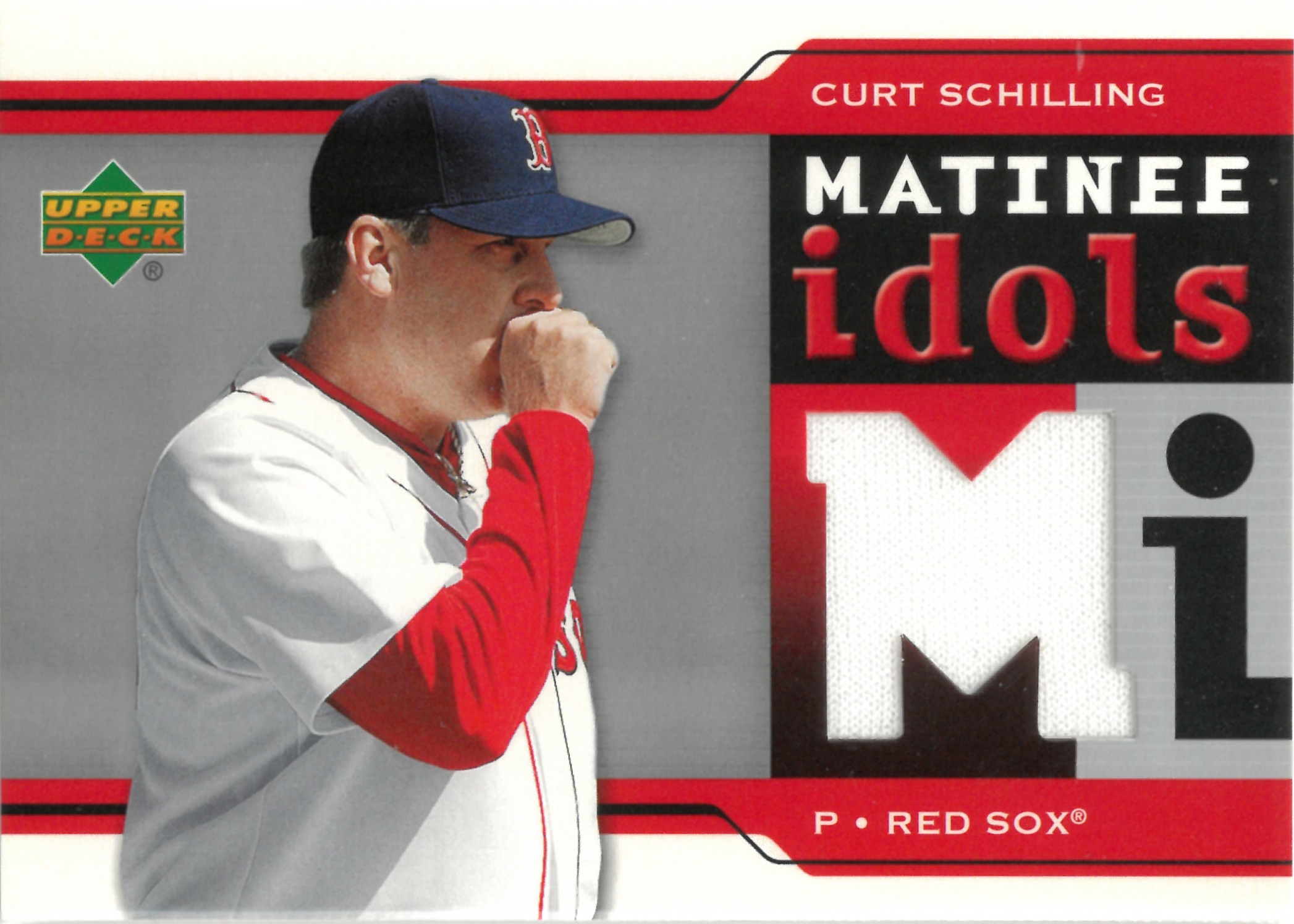 2004 Upper Deck "Curt Schilling" Relic #MI-CS(カート・シリング)