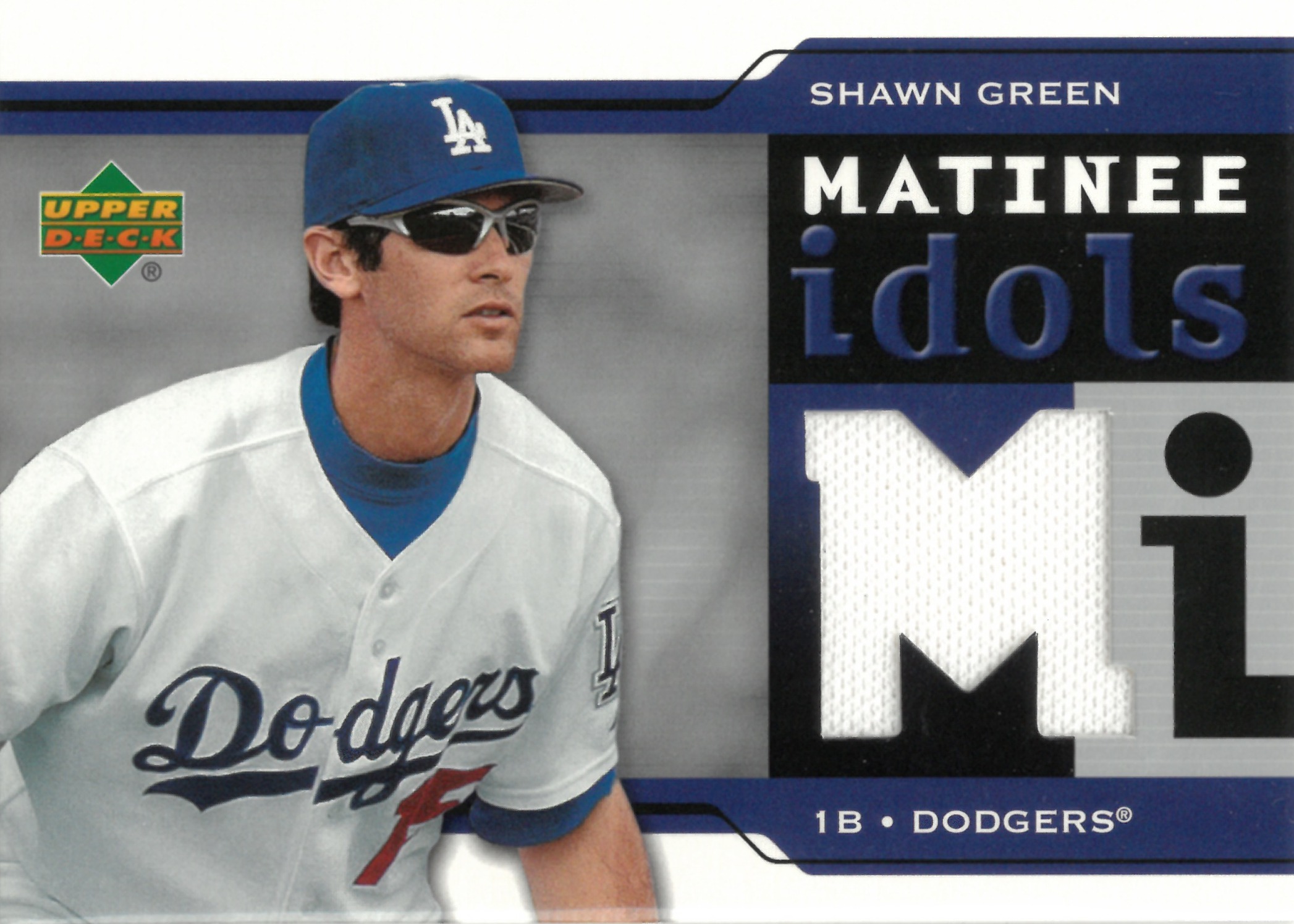 2004 Upper Deck "Shawn Green" Relic #MI-SG(ショーン・グリーン)