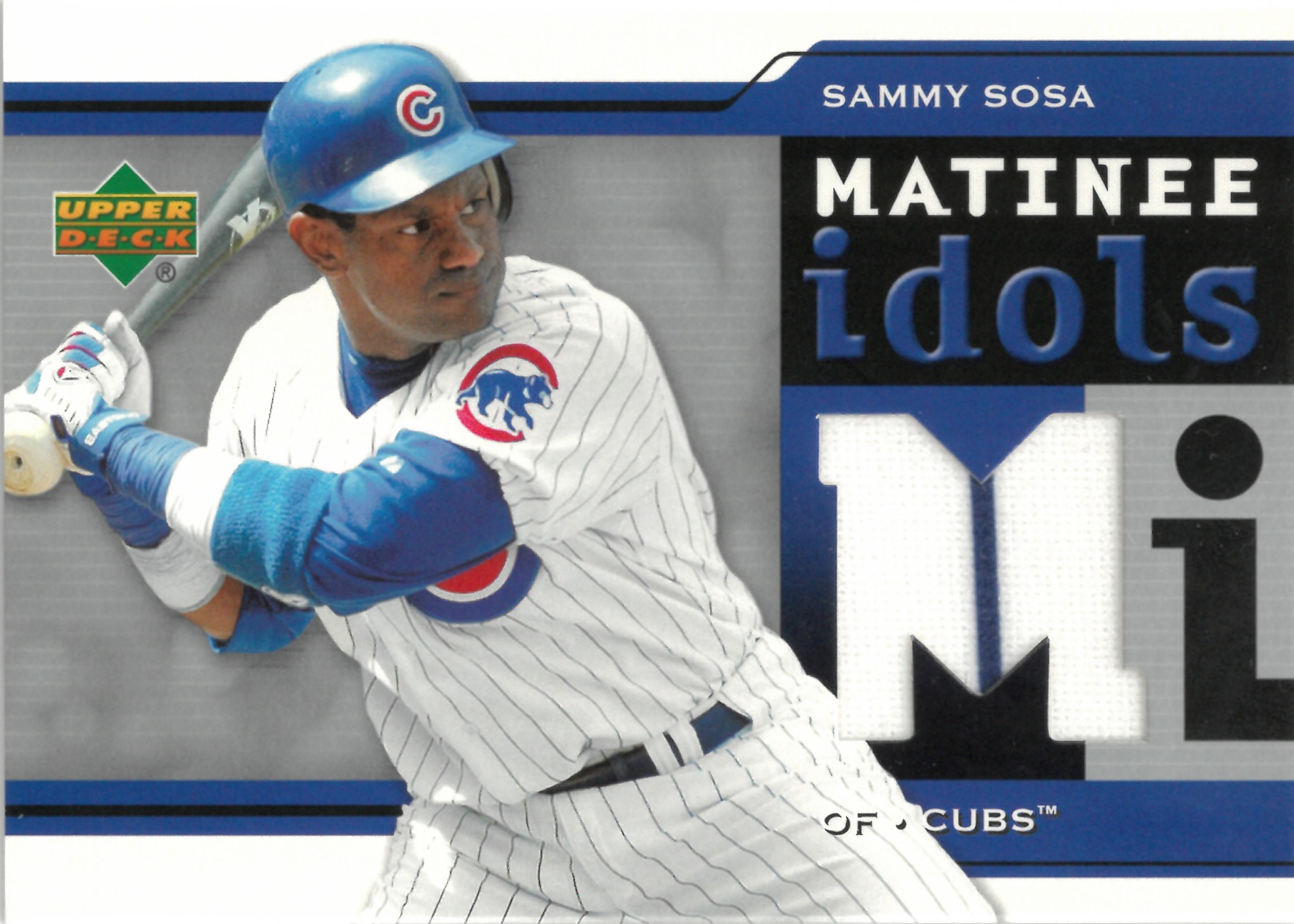2004 Upper Deck "Sammy Sosa" Relic #MI-SS(サミー・ソーサ)
