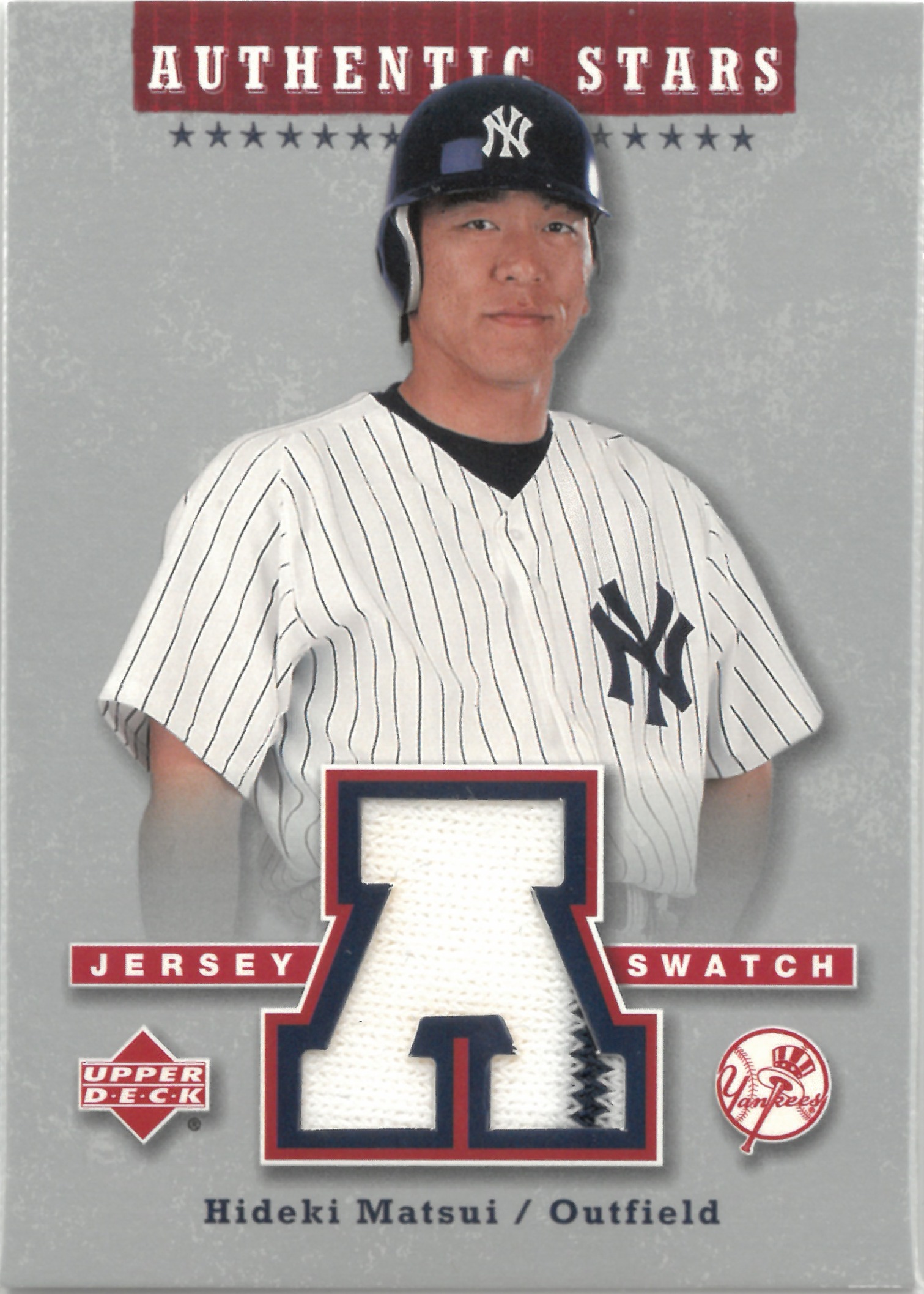 2003 Upper Deck "Hideki Matsui" Relic #AS-HM(松井 秀喜)