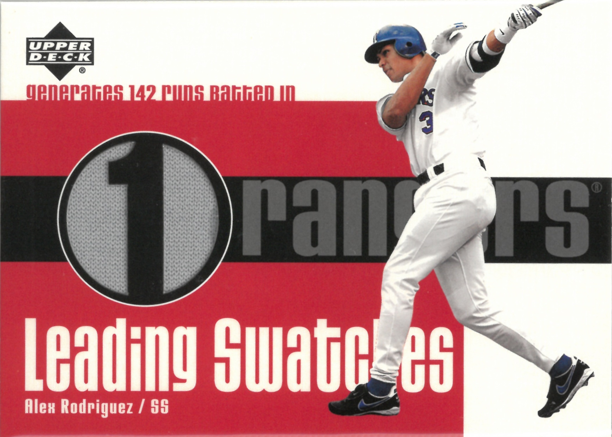 2003 Upper Deck "Alex Rodriguez" Relic #LS-ar1(アレックス・ロドリゲス)