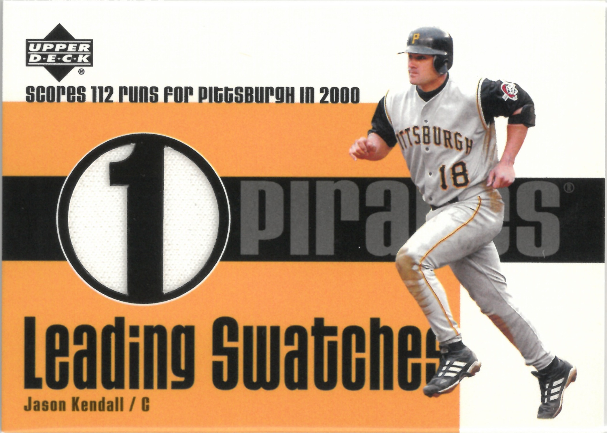 2003 Upper Deck "Jason Kendall" Relic #AS-ke(ジェイソン・ケンドール)