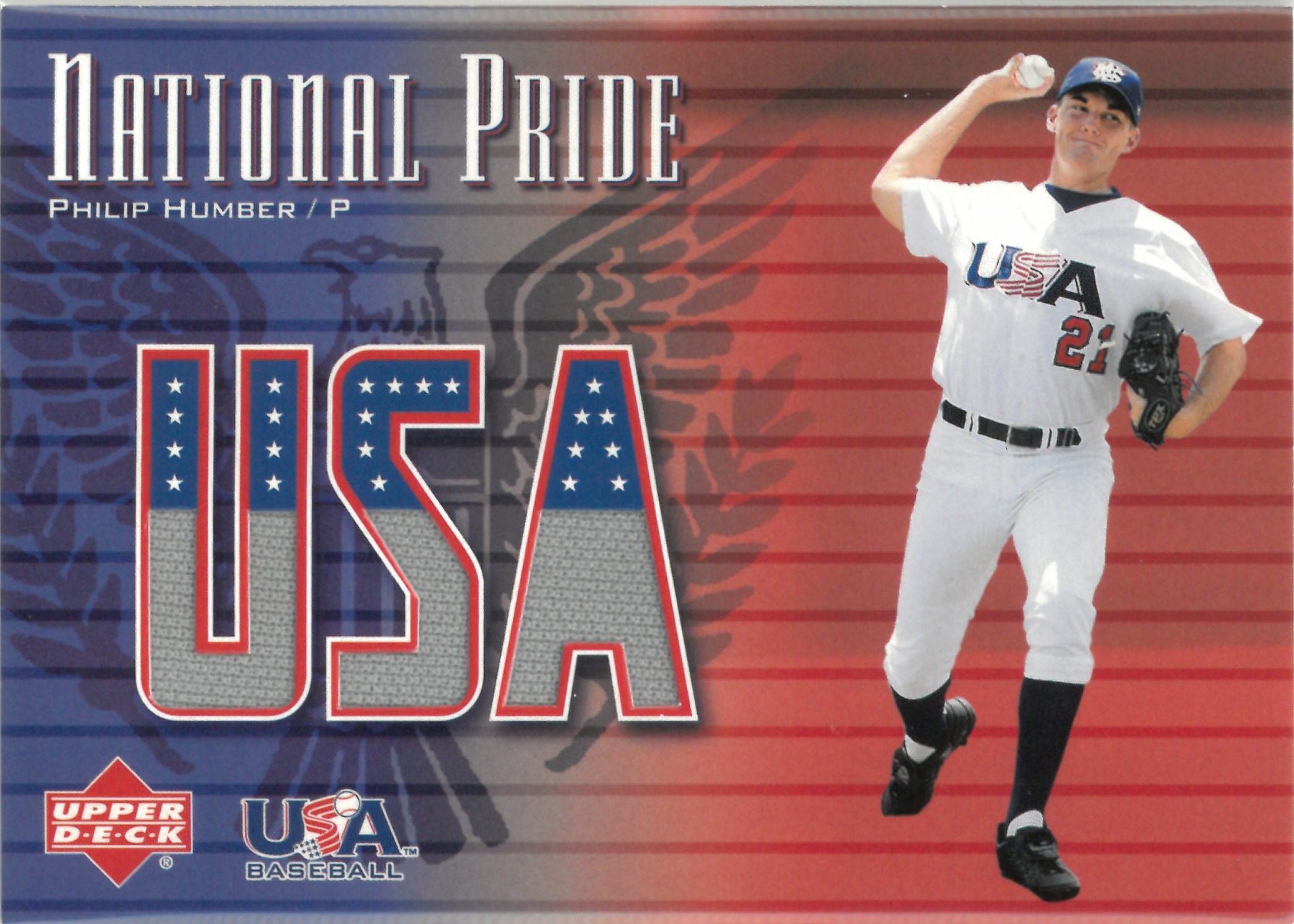 2003 Upper Deck "Philip Humber" Relic #NP-PH(フィリップ・ハンバー)
