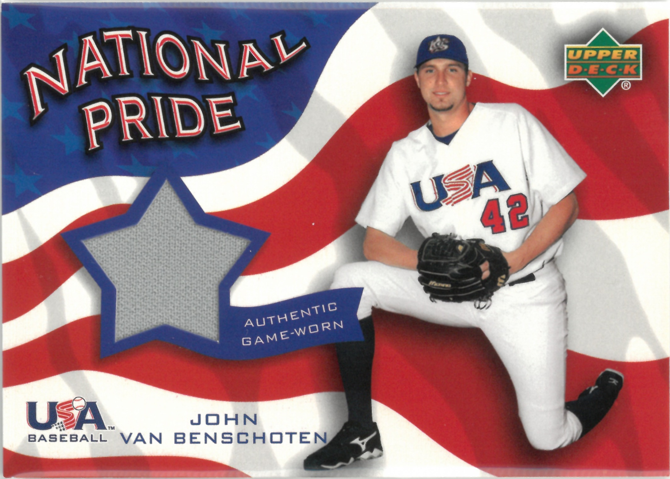2004 Upper Deck "John Van Benschoten" Relic #NPP-JB(ジョン・バンベンショーテン)