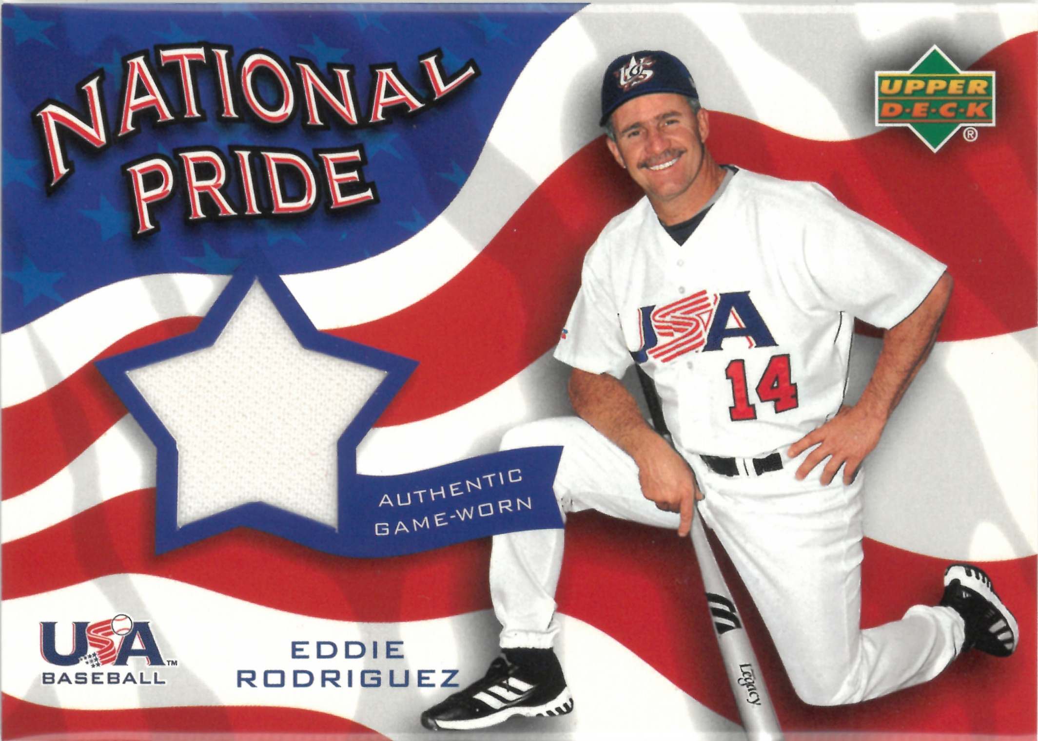 2004 Upper Deck "Eddie Rodriguez" Relic #NPP-ER(エディ・ロドリゲス)