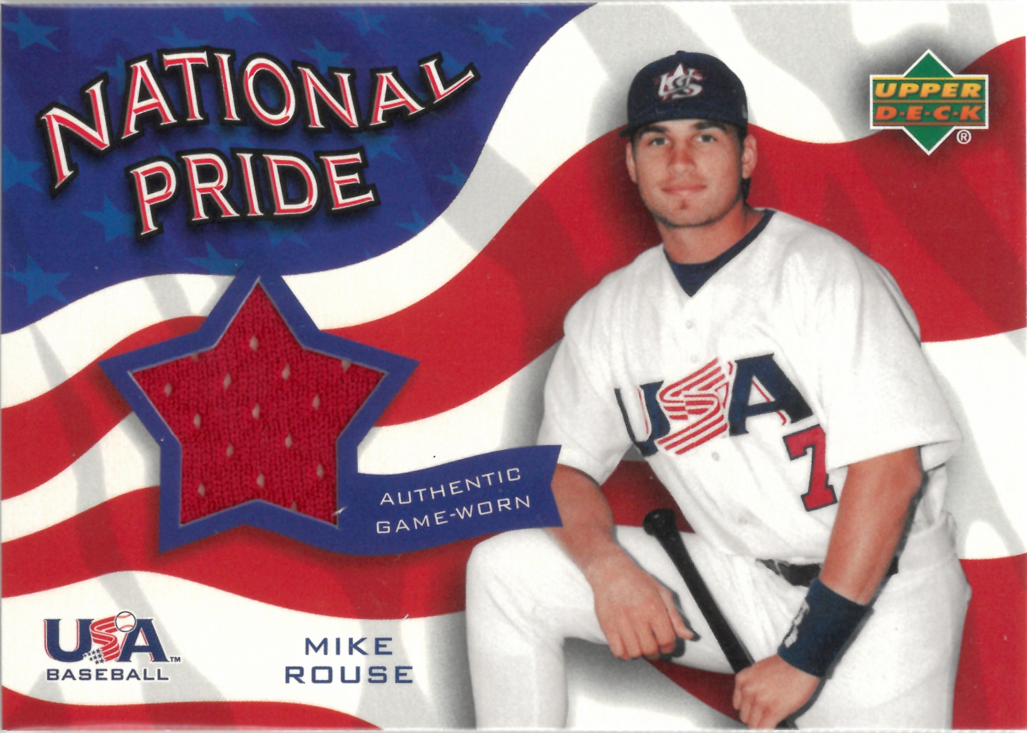 2004 Upper Deck "Mike Rouse" Relic #NPJ-MR(マイク・ラウズ)